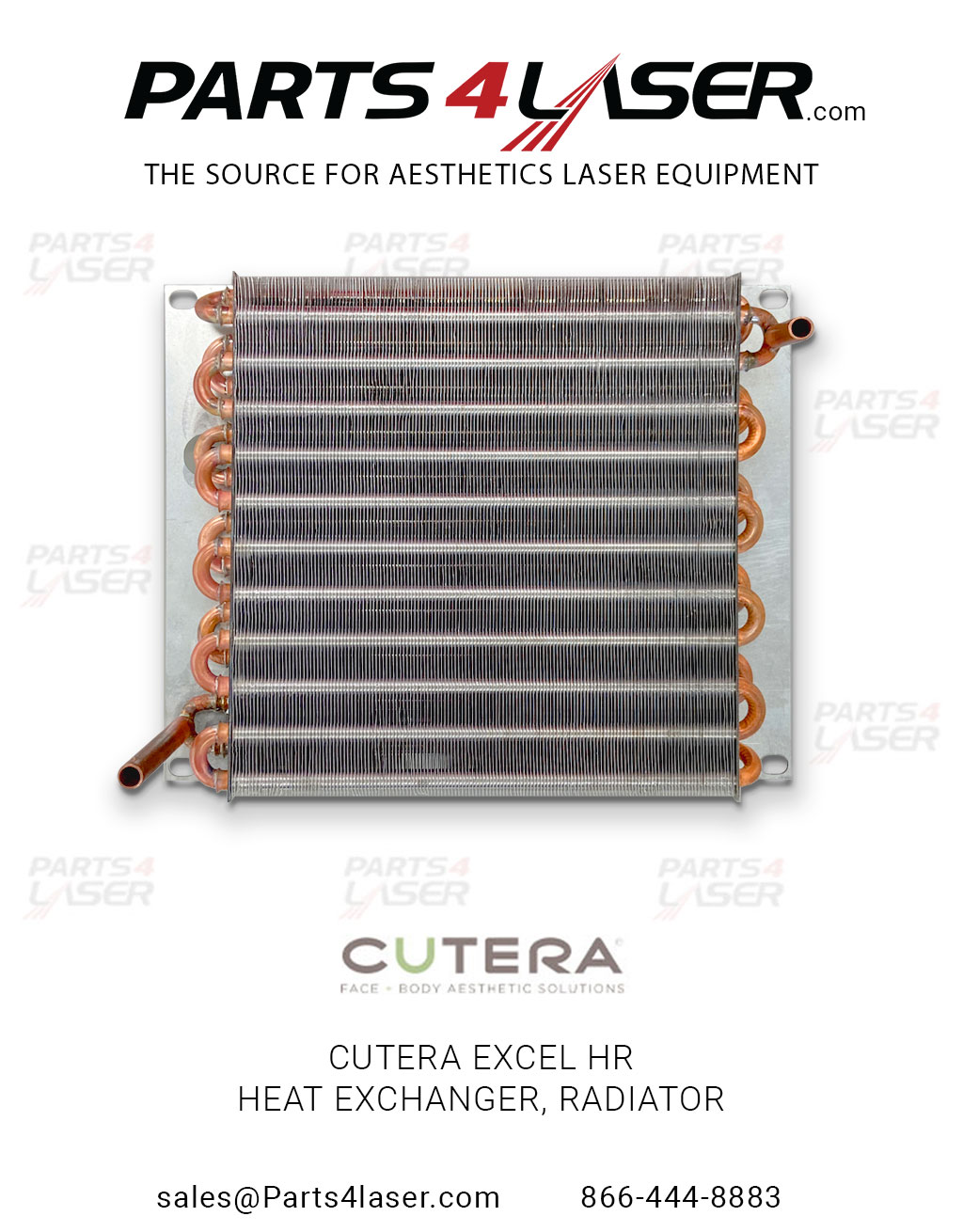 CUTERA EXCEL HR HEAT EXCHANGER RADIATOR CUCS2657