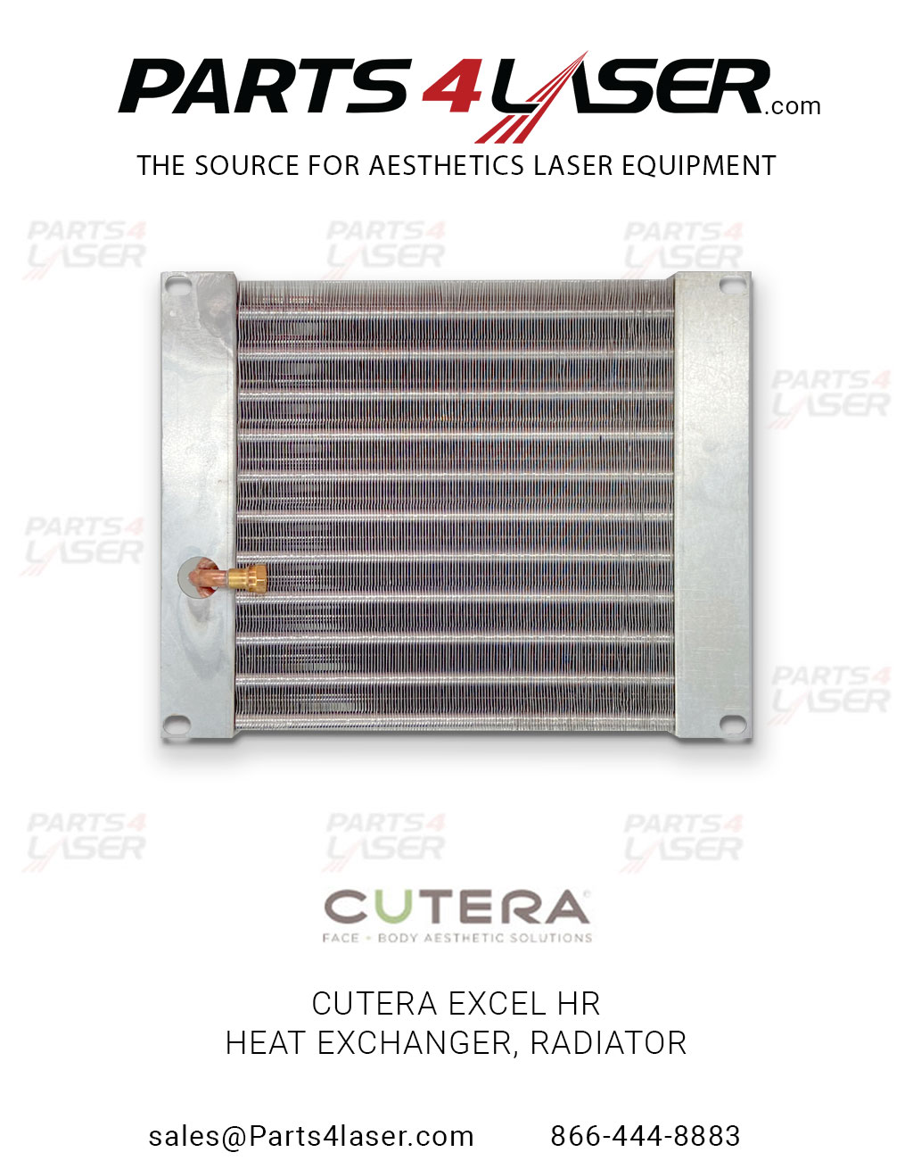CUTERA EXCEL HR HEAT EXCHANGER RADIATOR CUCS2657 - Image 3