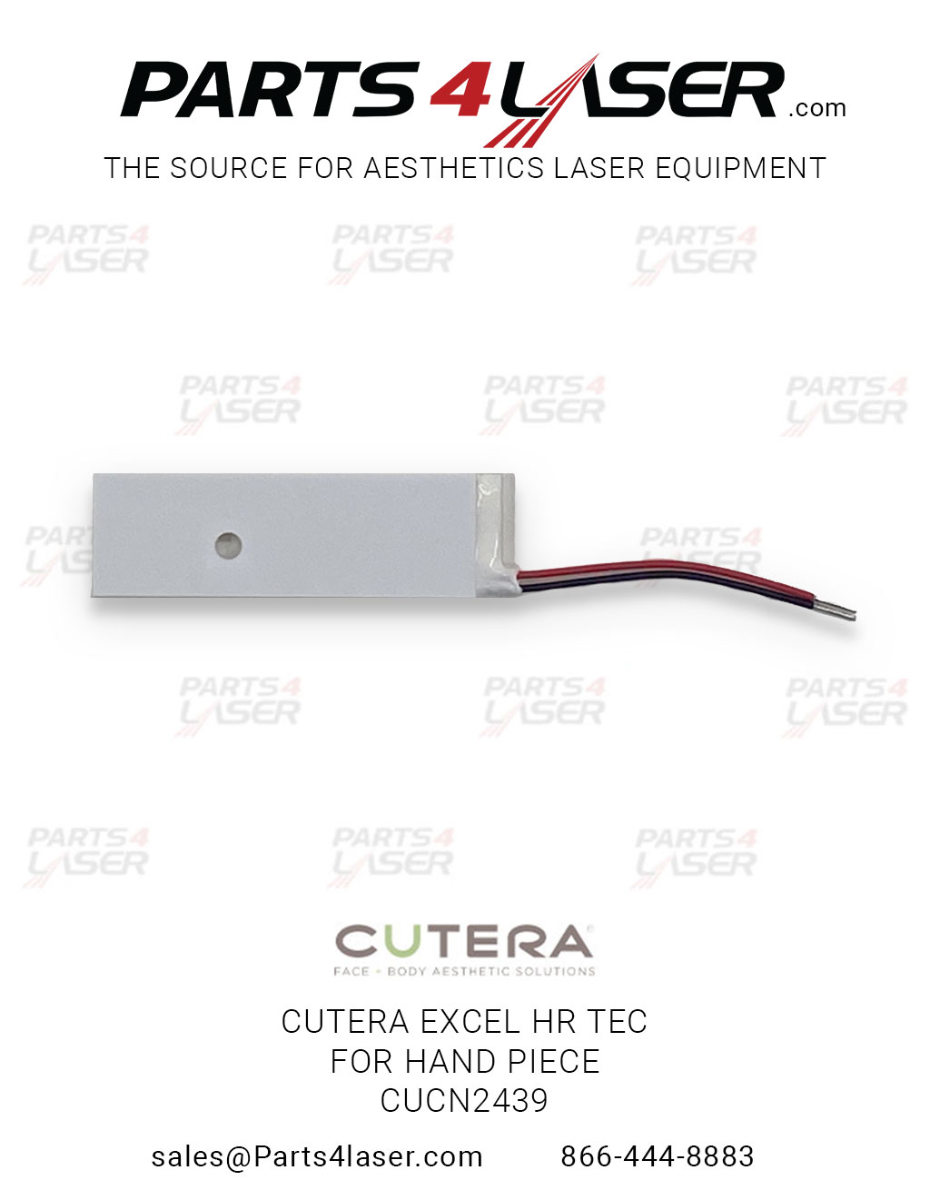 CUTERA EXCEL HR TEC FOR HAND PIECE CUCN2439 D77