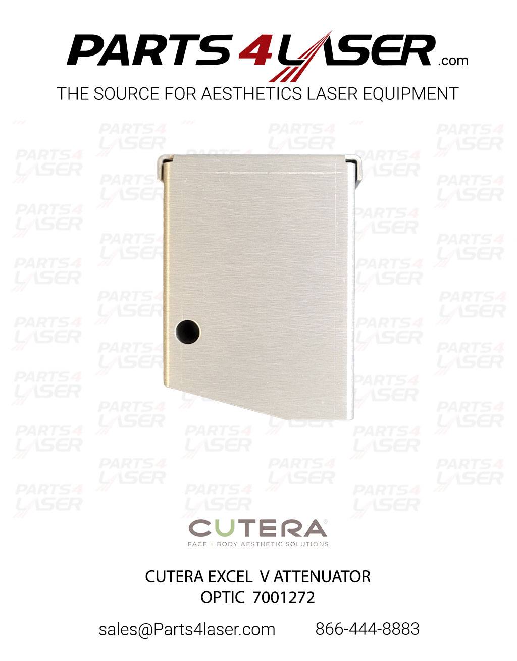 CUTERA EXCEL V ATTENUATOR OPTIC 7001272 CUOP2833 - Image 3