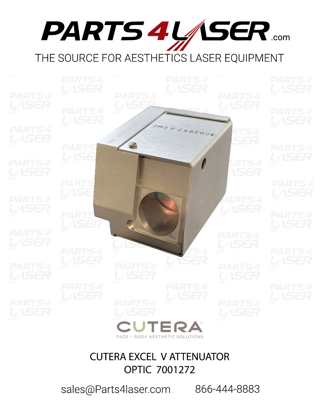 CUTERA EXCEL V ATTENUATOR OPTIC 7001272 CUOP2833