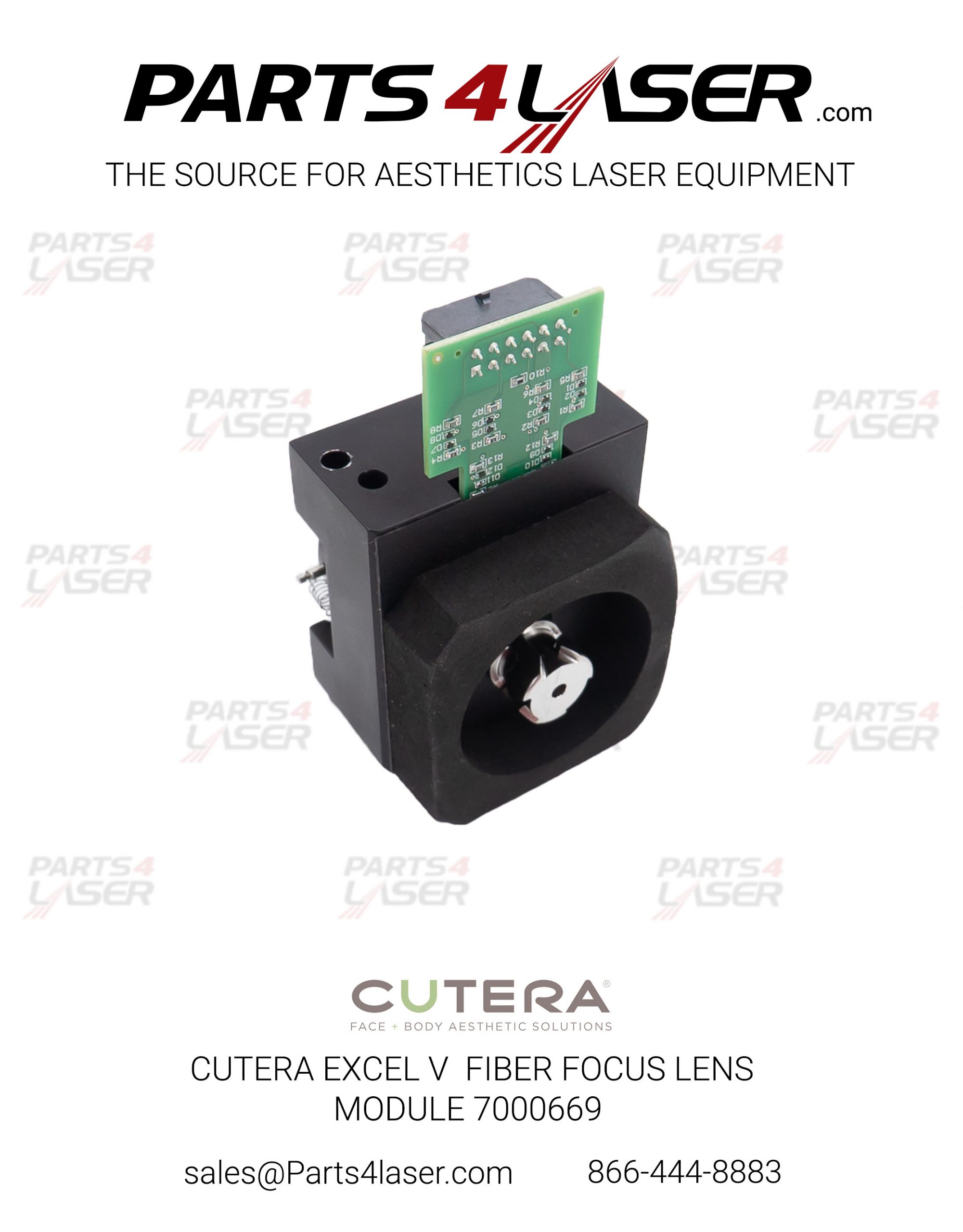 CUTERA EXCEL V FIBER FOCUS LENS MODULE 7000669 , CUOP2855 - Image 2