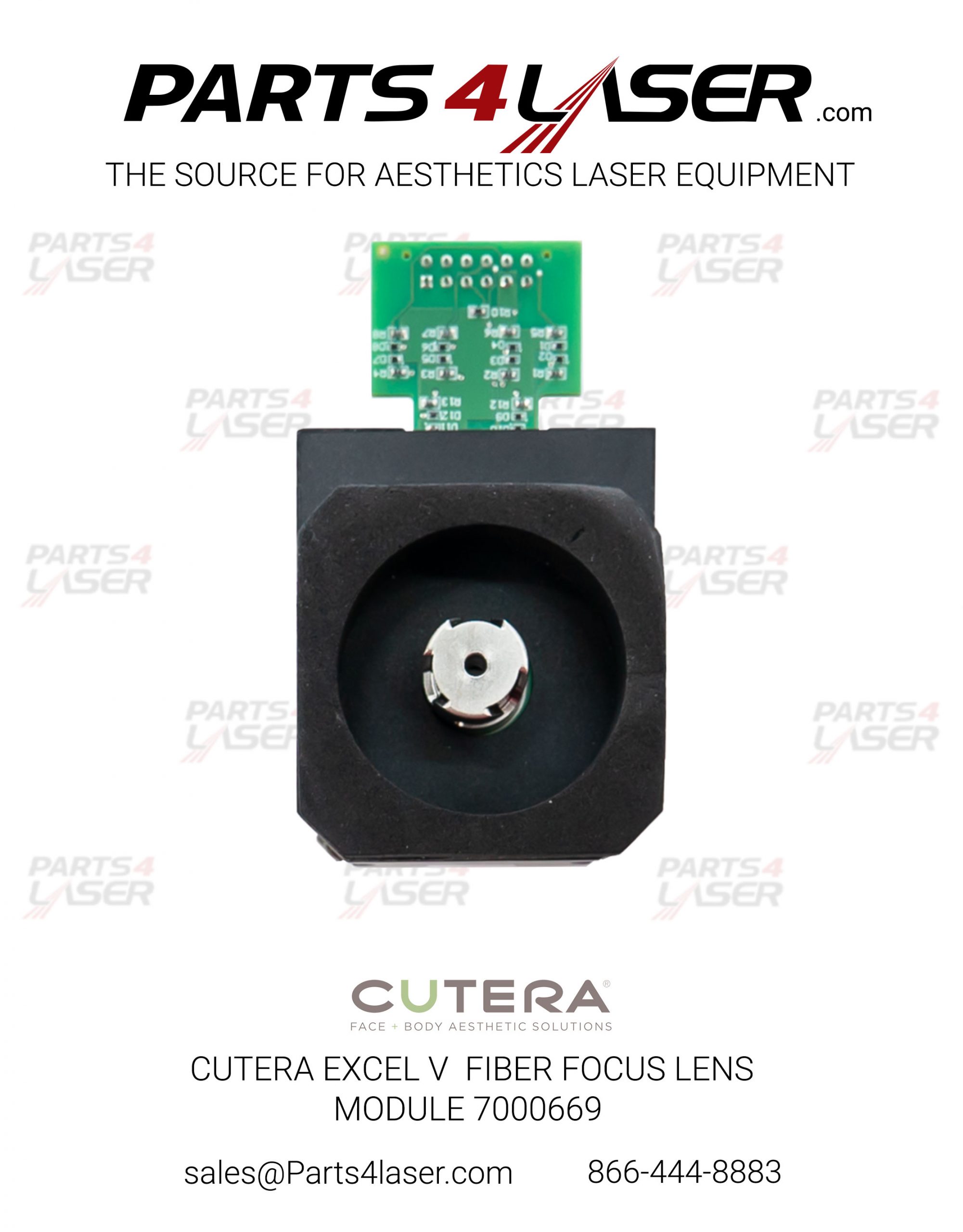 CUTERA EXCEL V FIBER FOCUS LENS MODULE 7000669 , CUOP2855 - Image 3