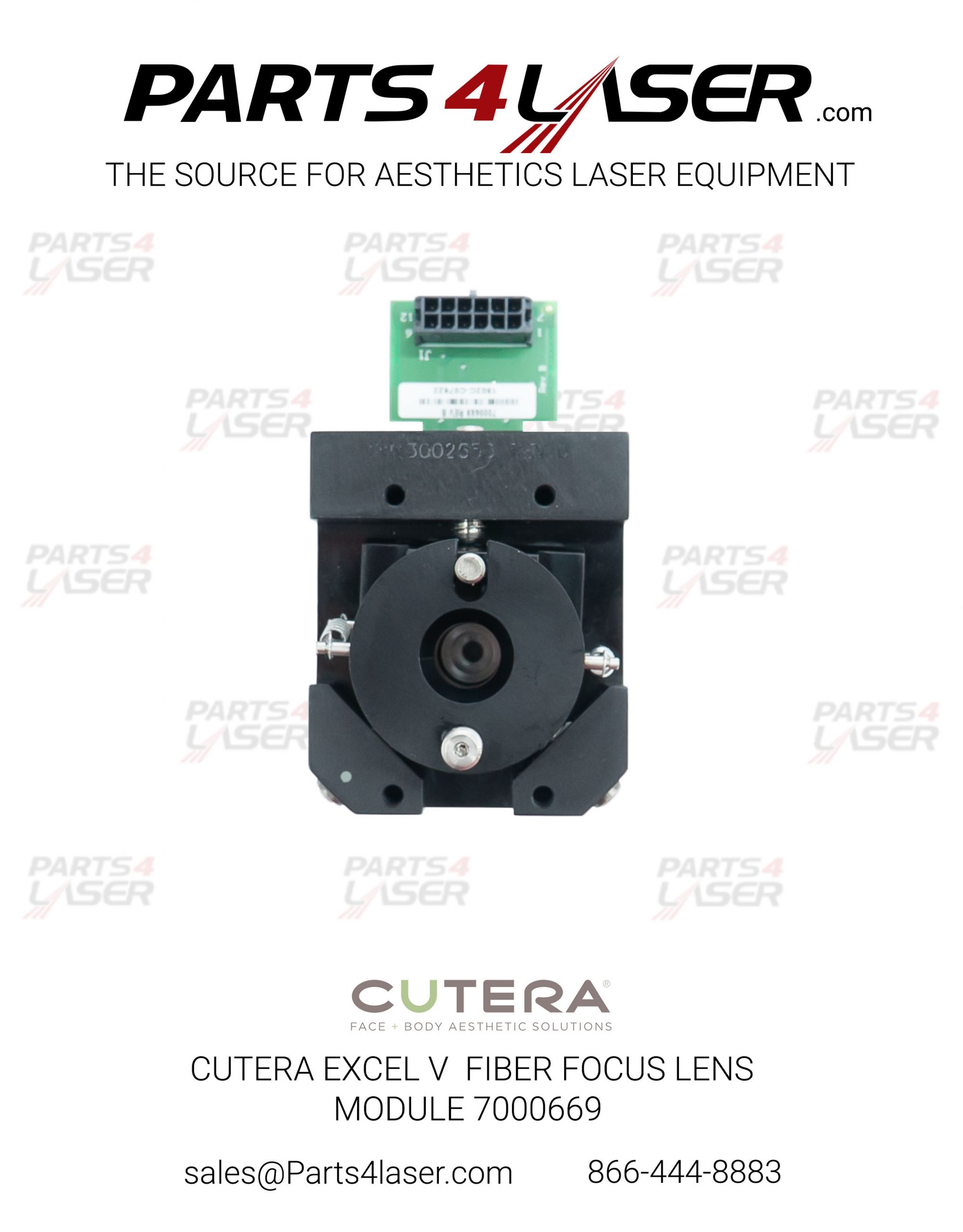 CUTERA EXCEL V FIBER FOCUS LENS MODULE 7000669 , CUOP2855 - Image 4