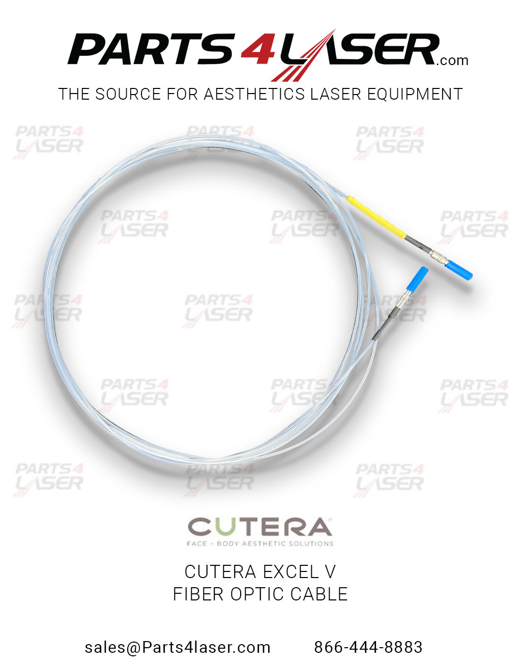 CUTERA EXCEL V , EXCEL V+ FIBER OPTIC CABLE CUFC2807 G22