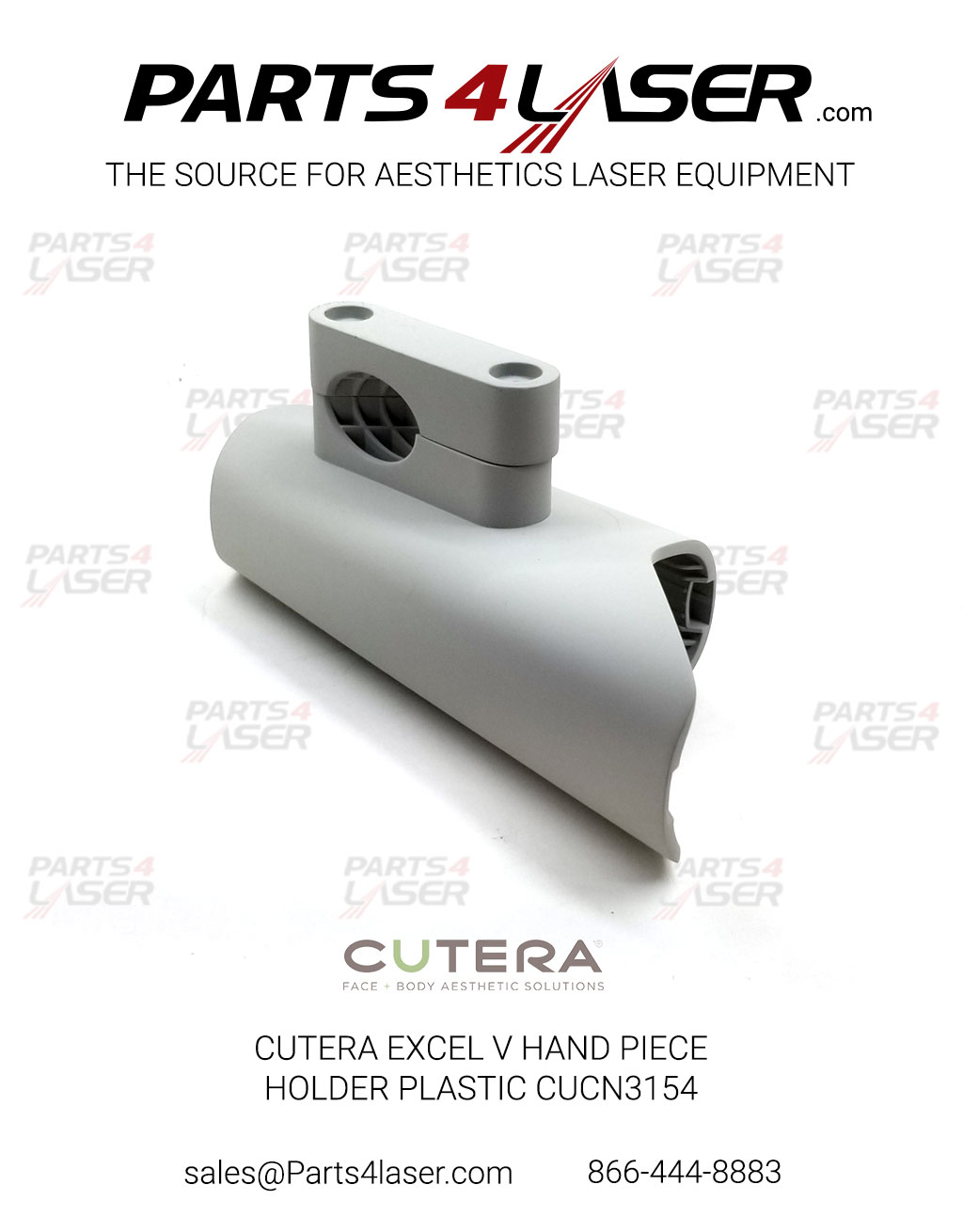 CUTERA EXCEL V HAND PIECE HOLDER CRADLE PLASTIC CUCN3154 - Image 3