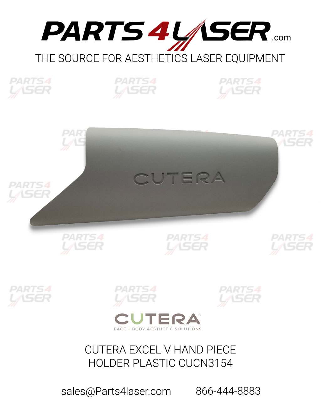 CUTERA EXCEL V HAND PIECE HOLDER CRADLE PLASTIC CUCN3154 - Image 5