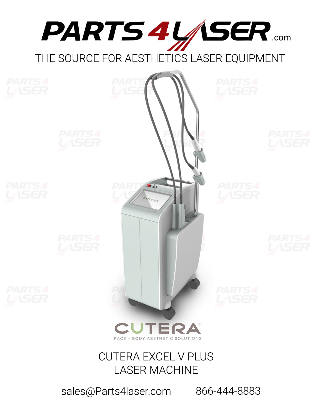 CUTERA EXCEL V + EV+ PLUS CLEARVIEW COOLVIEW HANDPIECE CUHP3298 - Image 3