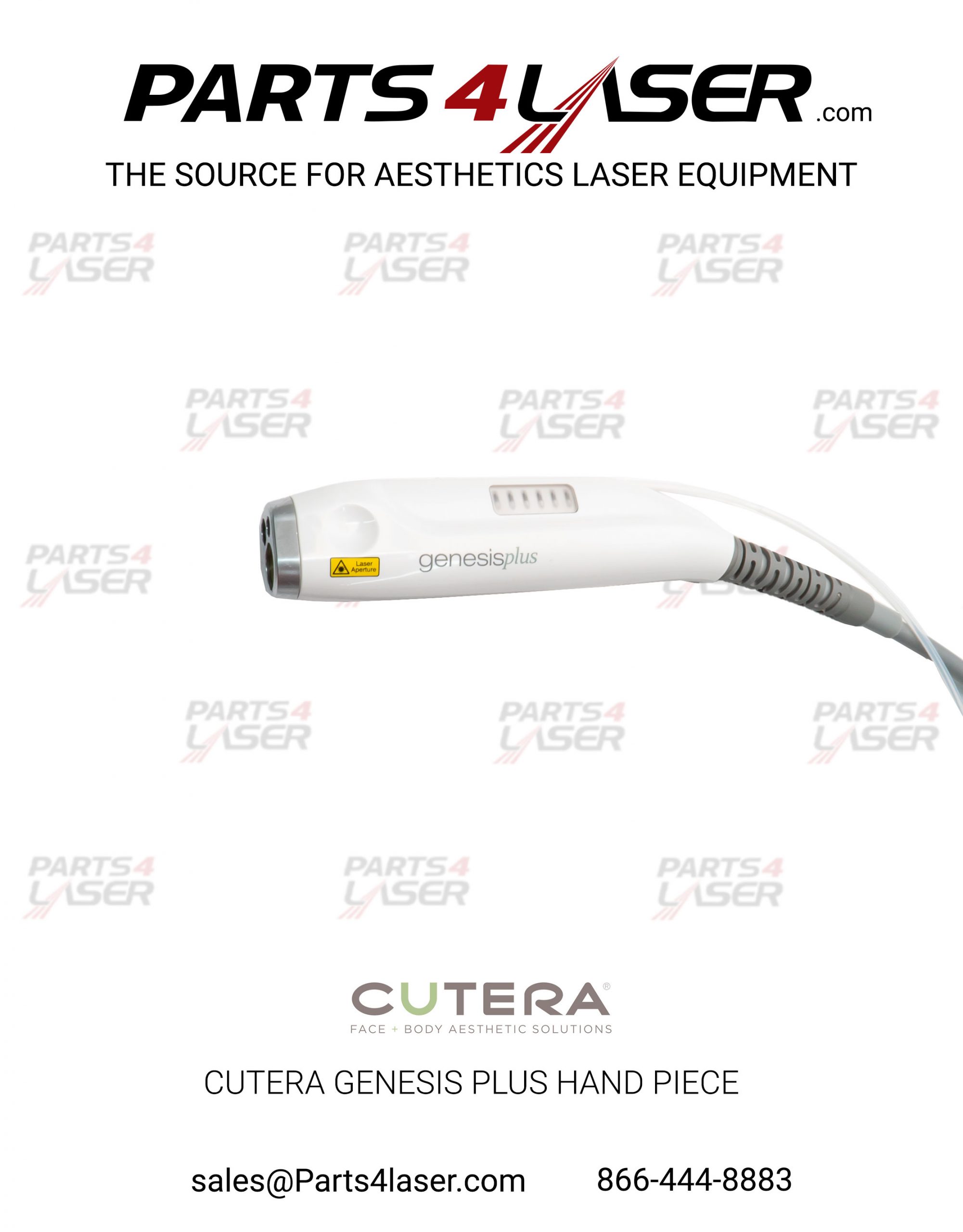 CUTERA GENESIS PLUS HAND PIECE, CUTERA GENESIS PLUS COMPLETE DELIVERY SYSTEM. CuHP1572 - Image 2