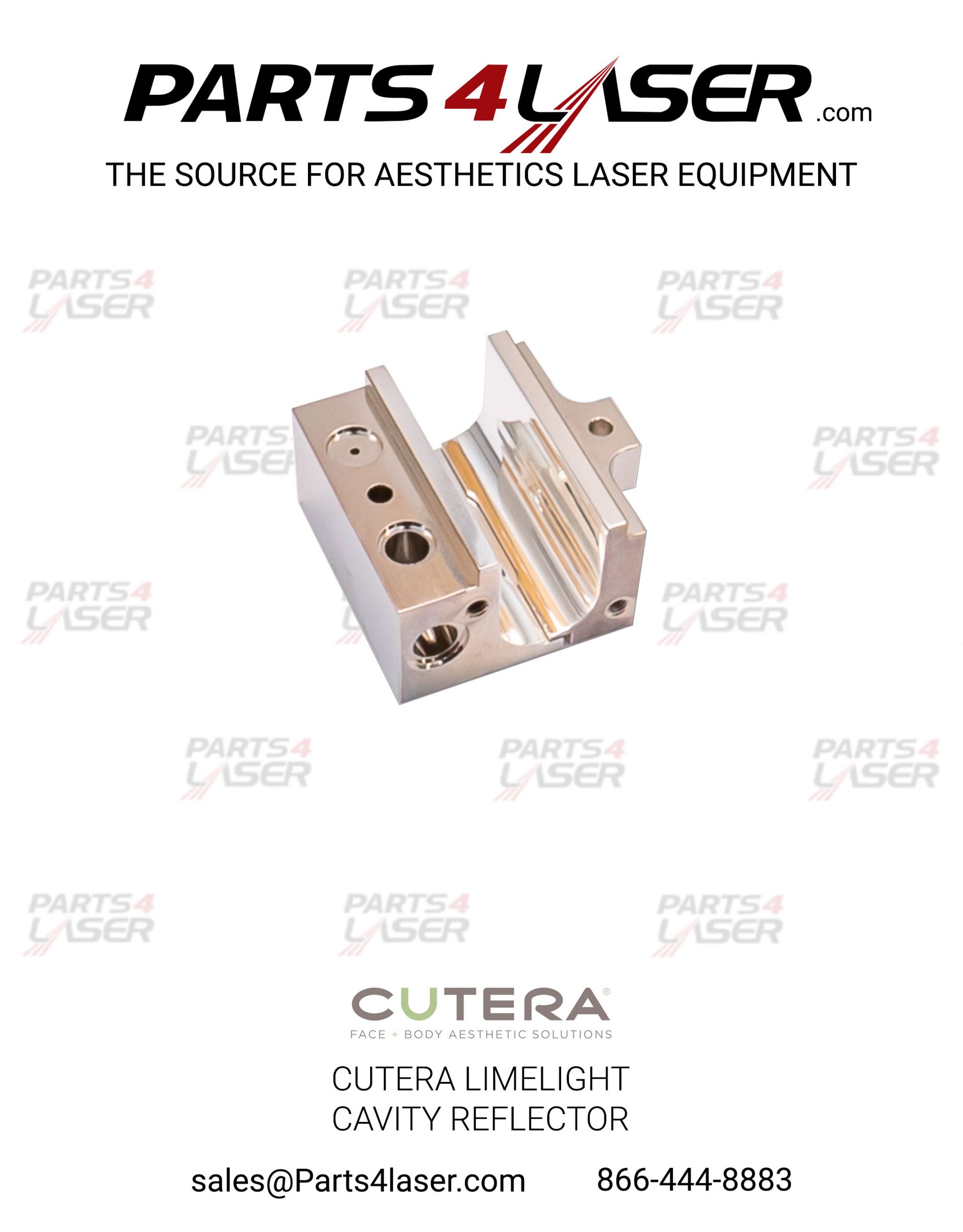 CUTERA LIMELIGHT CAVITY REFLECTOR 3001433 3001385 CUCN1636 - Image 3