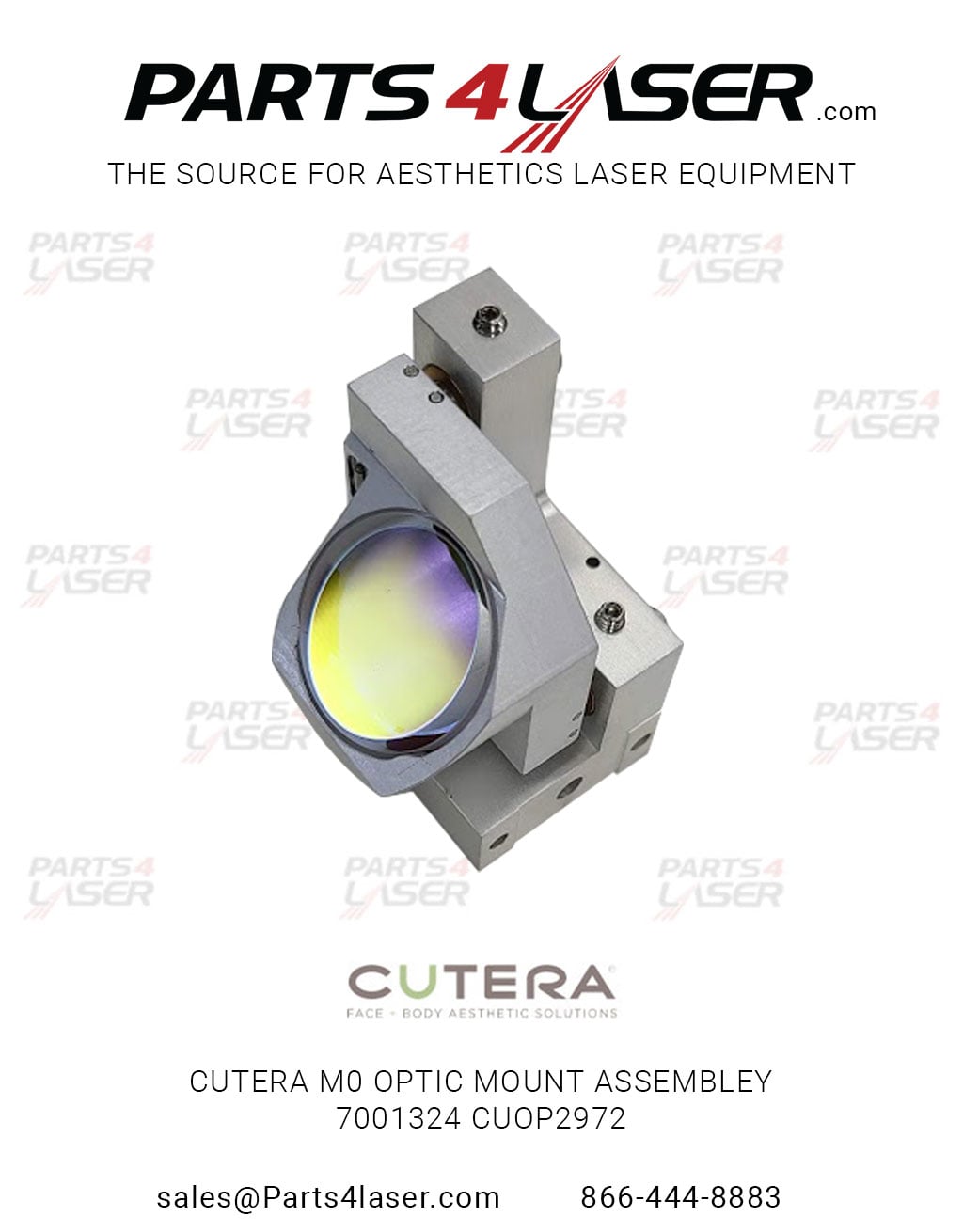 CUTERA M0 OPTIC MOUNT ASSEMBLEY 7001324 CUOP2972