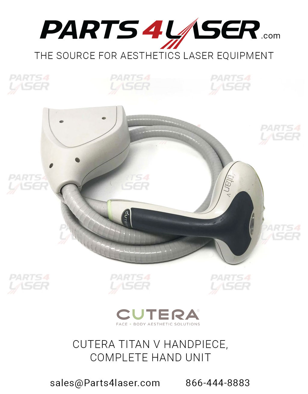 CUTERA TITAN V HANDPIECE, COMPLETE HAND UNIT