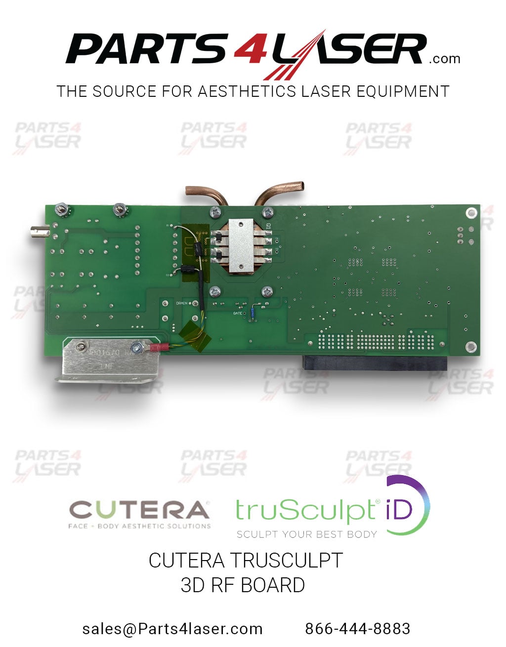 CUTERA TRUSCULP 3D RF BOARD 7002056T 7010556 CURP2691 F31 - Image 2