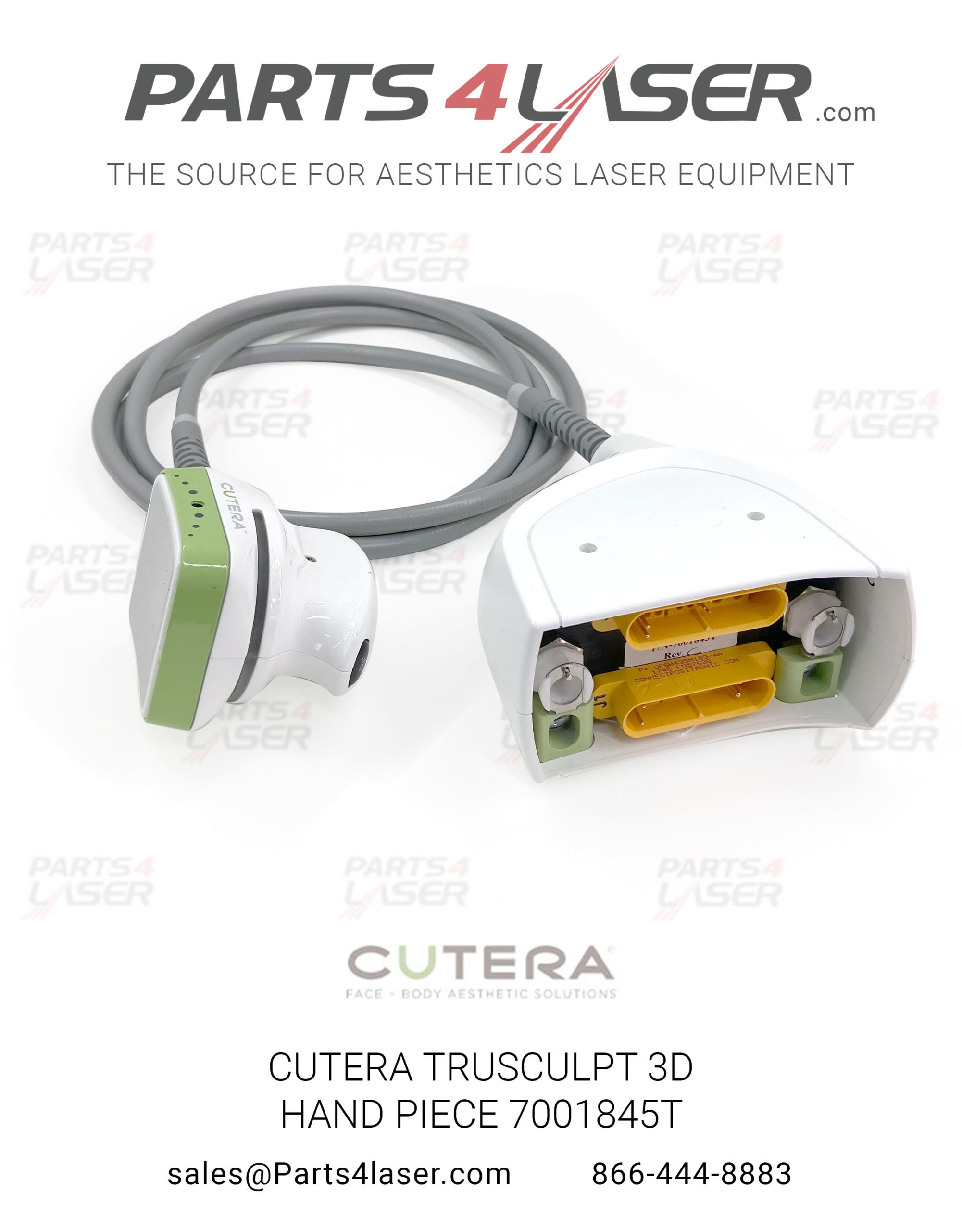 CUTERA TRUSCULPT 3D HAND PIECE 7001845T, RECHARGE PULSES TO YOUR HAND PIECE, REPAIR YOUR HAND PIECE - Image 4