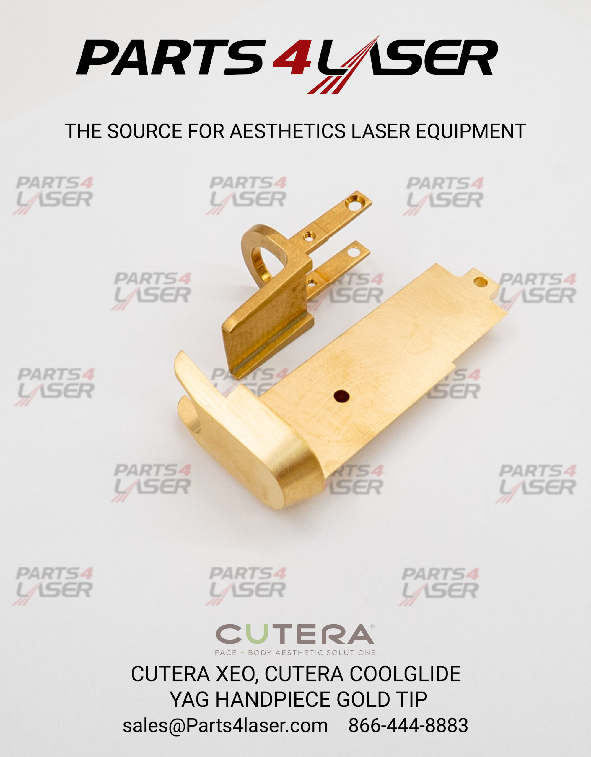 CUTERA XEO,CUTERA COOLGLIDE YAG HANDPIECE GOLD TIP CUCN1627