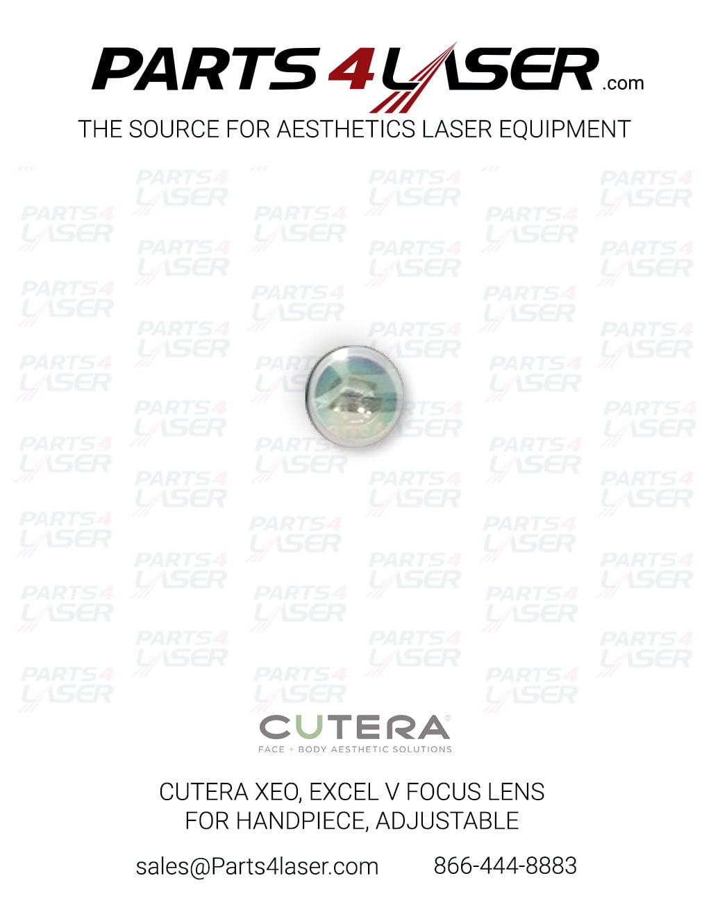 CUTERA XEO,EXCEL V FOCUS LENS FOR HANDPIECE, ADJUSTABLE