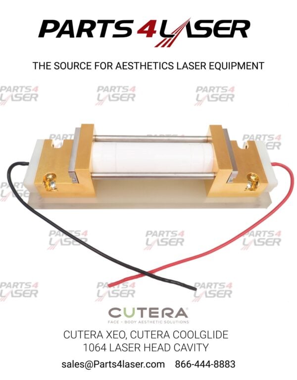 CUTERA XEO YAG LASER HEAD CAVITY, WITH LAMP, ROD IS NOT INCLUDED, CULH1634