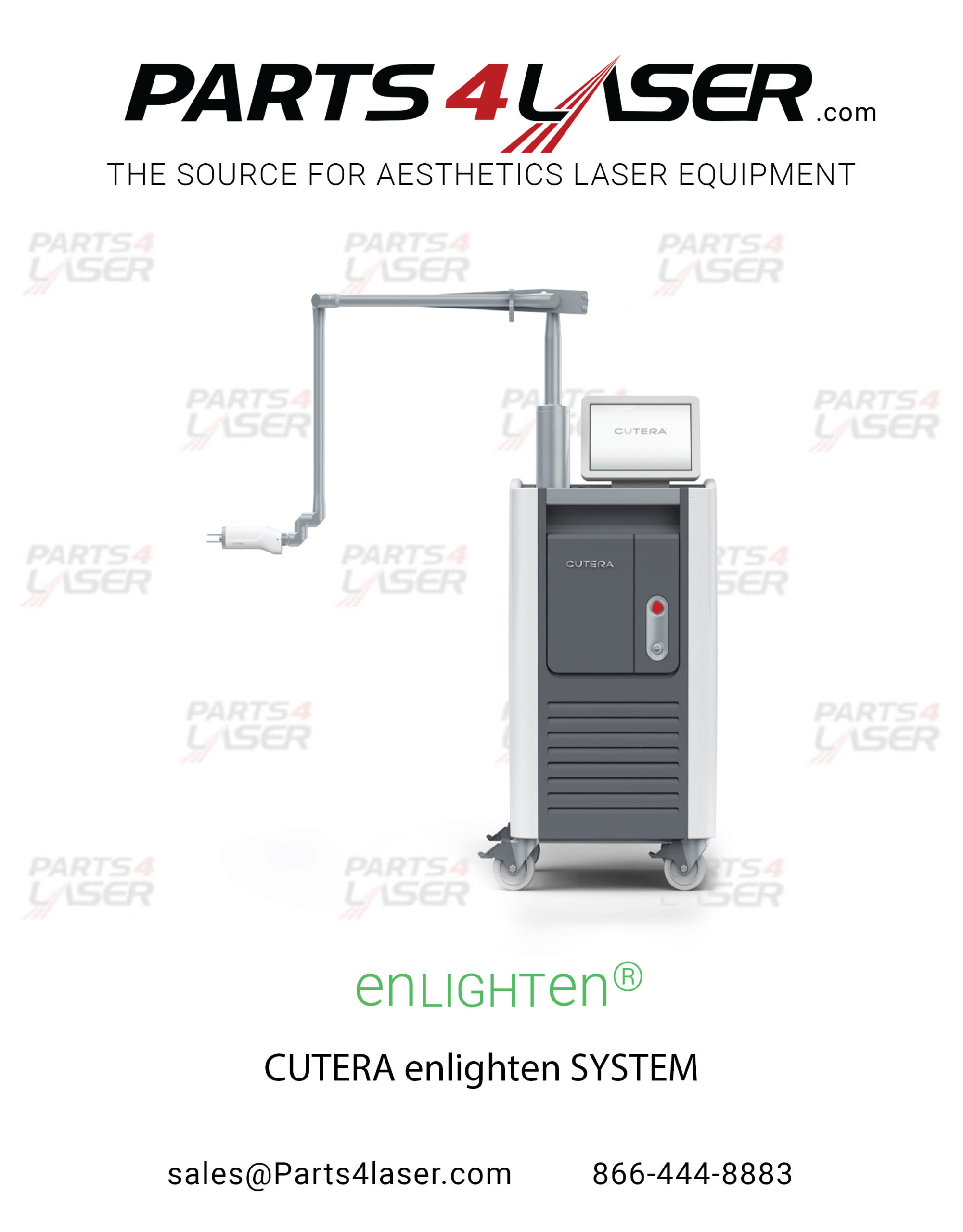 CUTERA ENLIGHTEN , ENLIGHTEN 3 MLA MICRO LENS ARRAY HANDPIECE ATTACHMENT CUOP2890 G2-A - Image 5