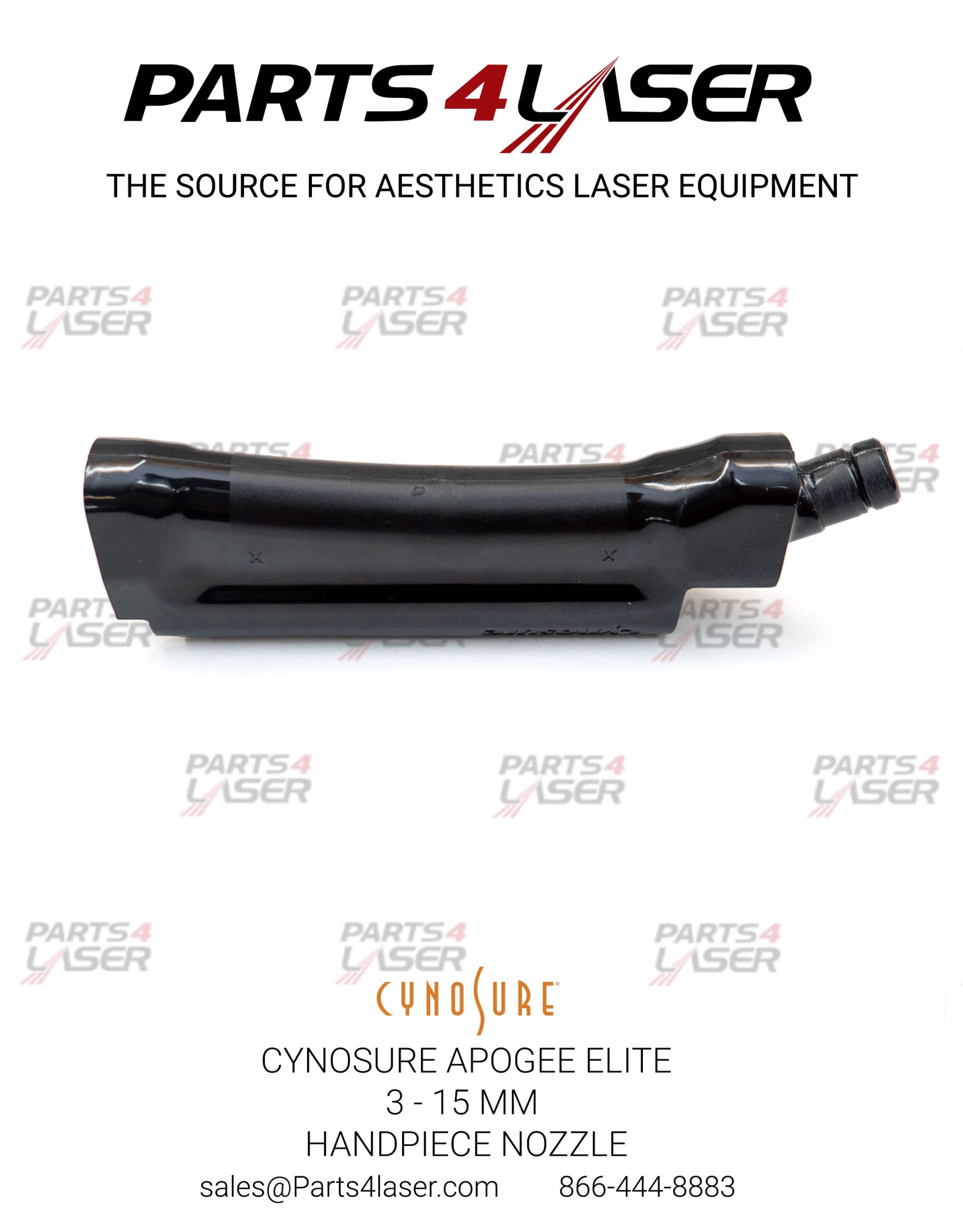 CYNOSURE ZIMMER CRYO 5 , CRYO 6 HANDPIECE NOZZLE, air cooled 100-7009-085 Chiller Handpiece Holder ship with white adapter ZiCN2317, B92 - Image 3