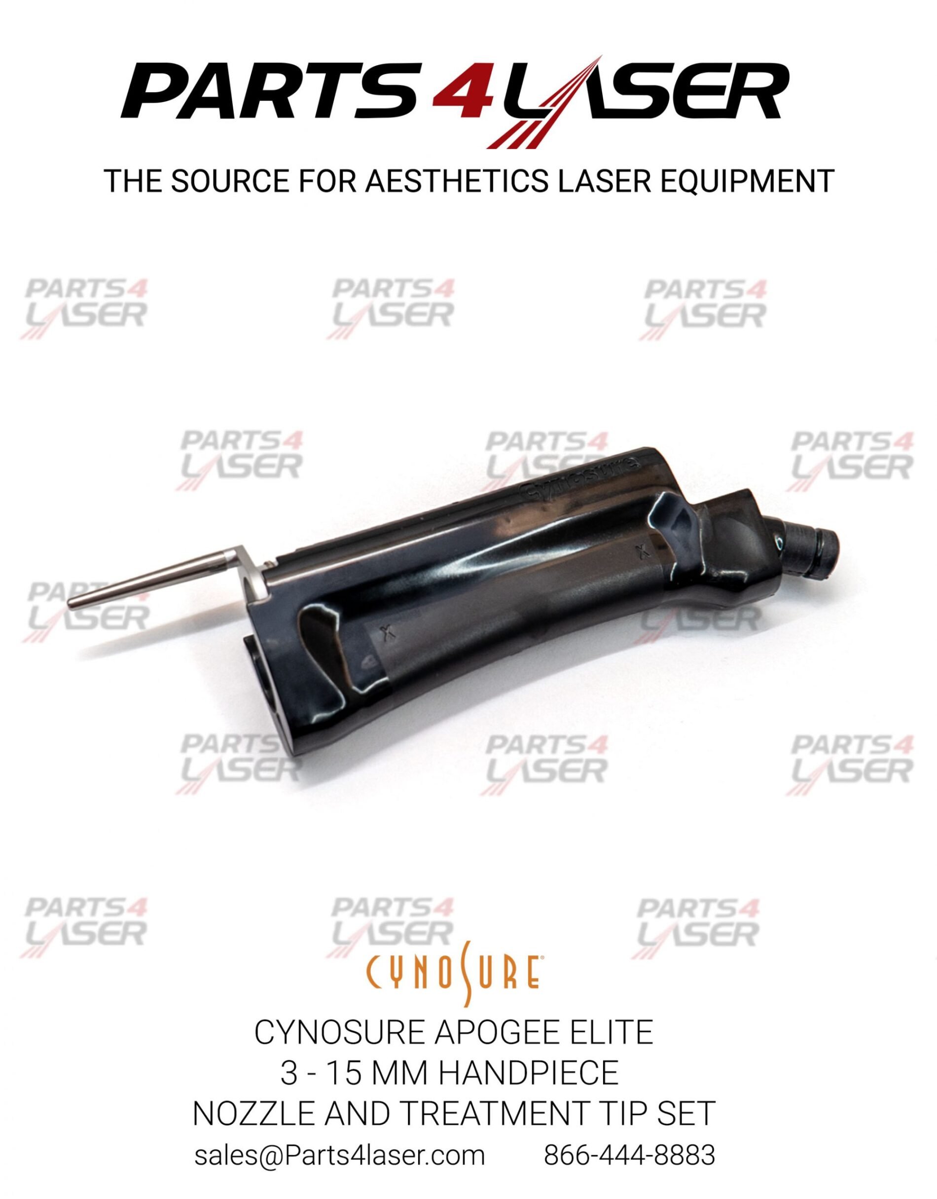 CYNOSURE APOGEE ELITE NOZZLE & TREATMENT TIP SET, ZIMMER CRYO HANDPIECE 100-7009-085 , 100-7009-086 3-18MM ZiCN2310 - Image 3