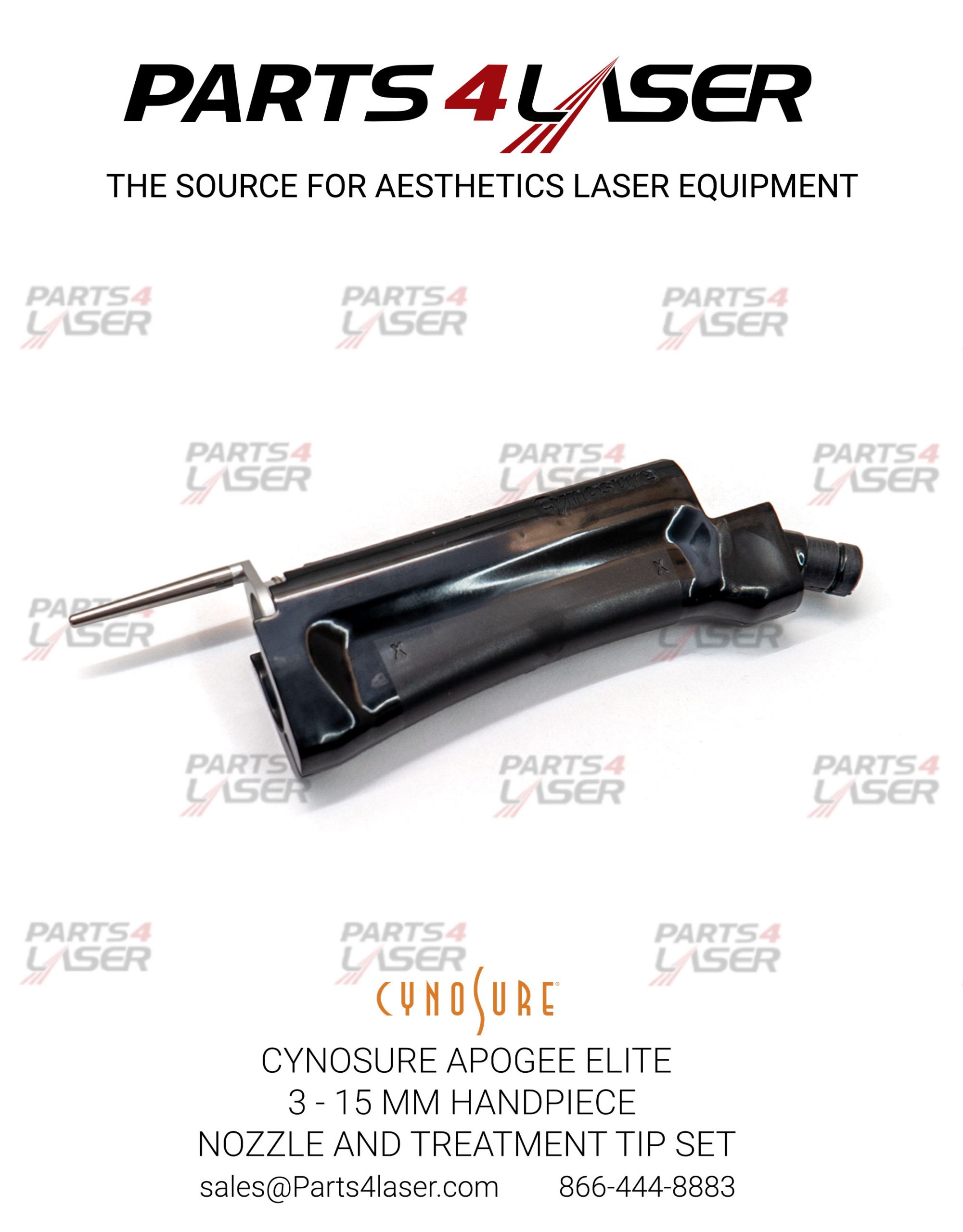 CYNOSURE APOGEE ELITE NOZZLE & TREATMENT TIP SET, ZIMMER CRYO HANDPIECE 100-7009-185 , 100-7009-086 3-18MM ZiCN2310 - Image 3