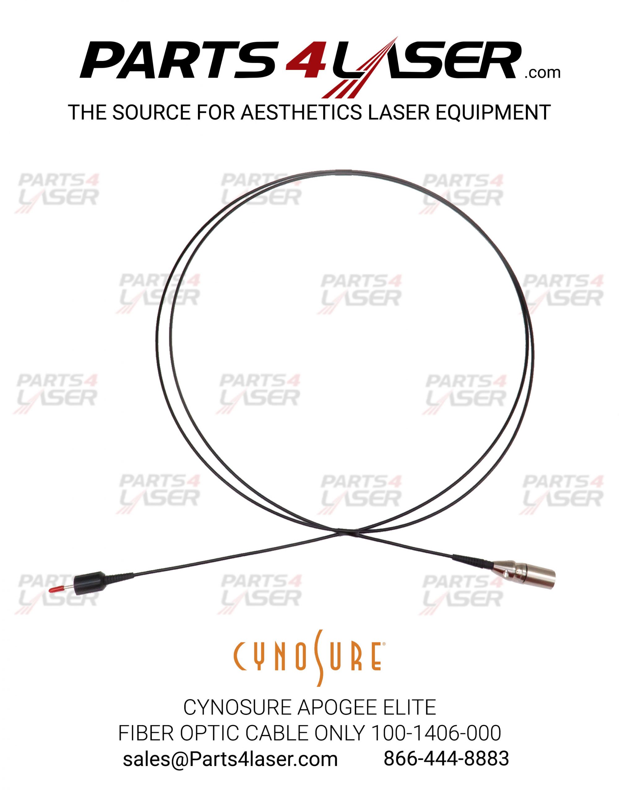 CYNOSURE FIBER OPTIC CABLE ONLY APOGEE ELITE, ACCOLADE 100-1406-000 CYFC1829