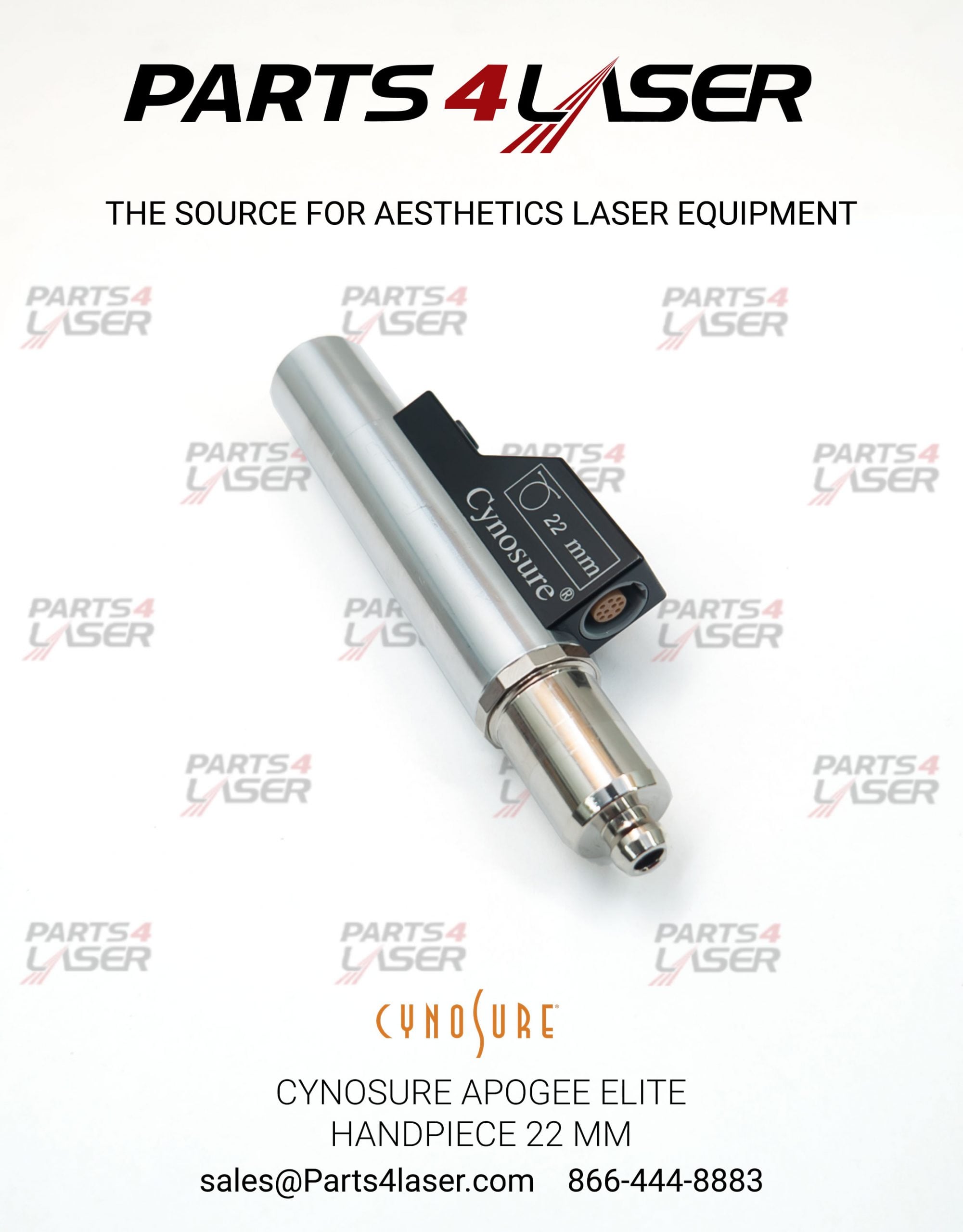 CYNOSURE APOGEE ELITE PLUS HANDPIECE 22MM , CYNOSURE ELITE+ CYHP2394