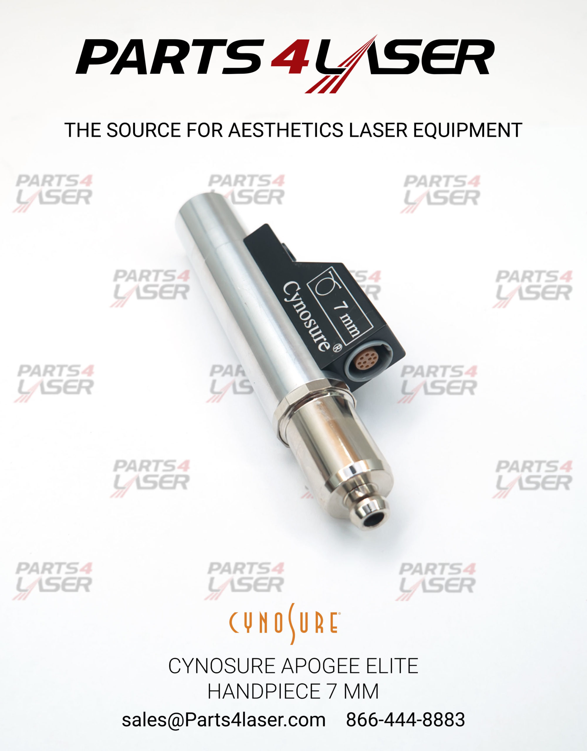 CYNOSURE APOGEE ELITE PLUS HANDPIECE 7MM , CYNOSURE ELITE+