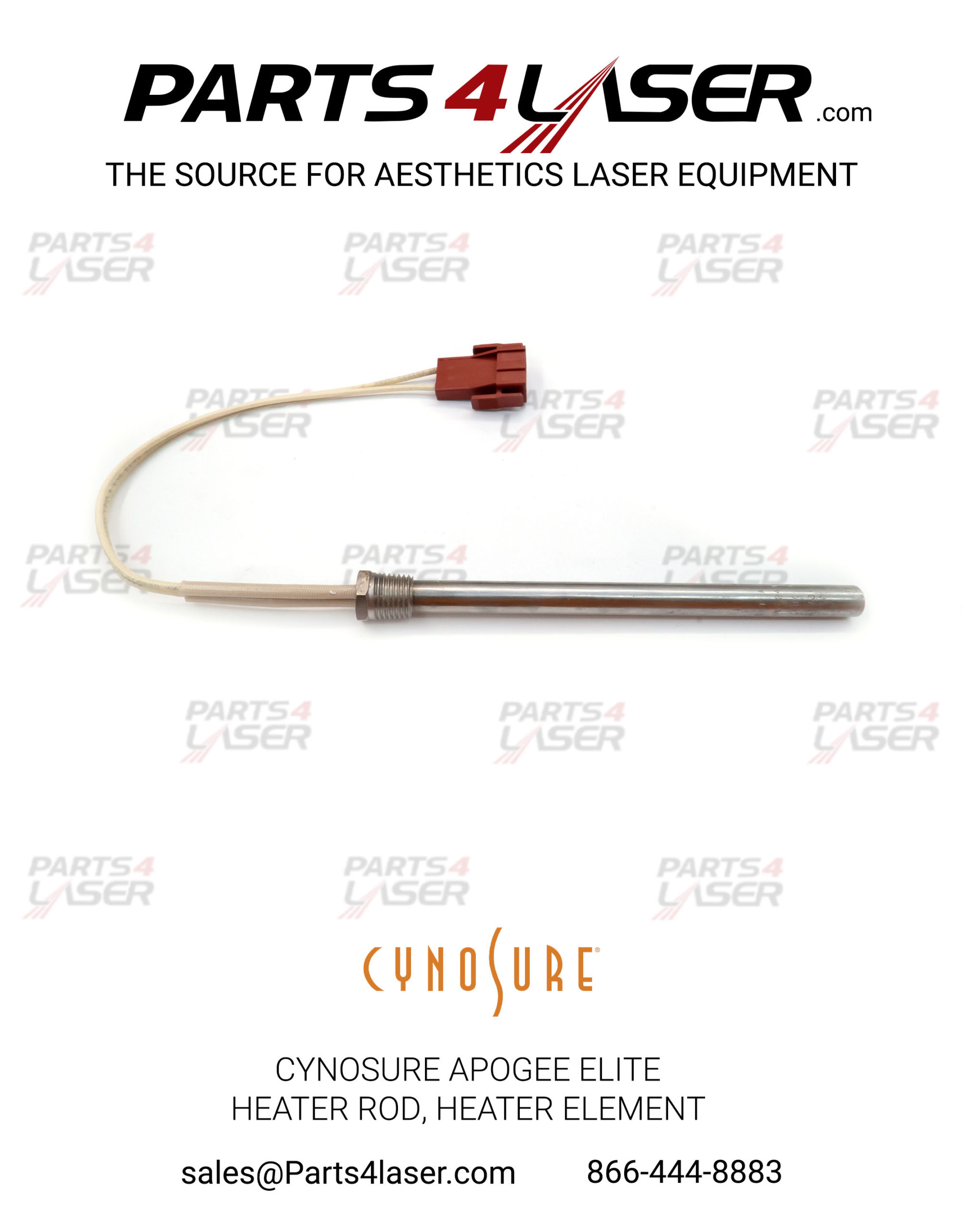 CYNOSURE ELITE PLUS/PICOSURE HEATER ROD HEATER ELEMENT CYNOSURE ELITE+ 100-7001-910 CYCN1846,D57