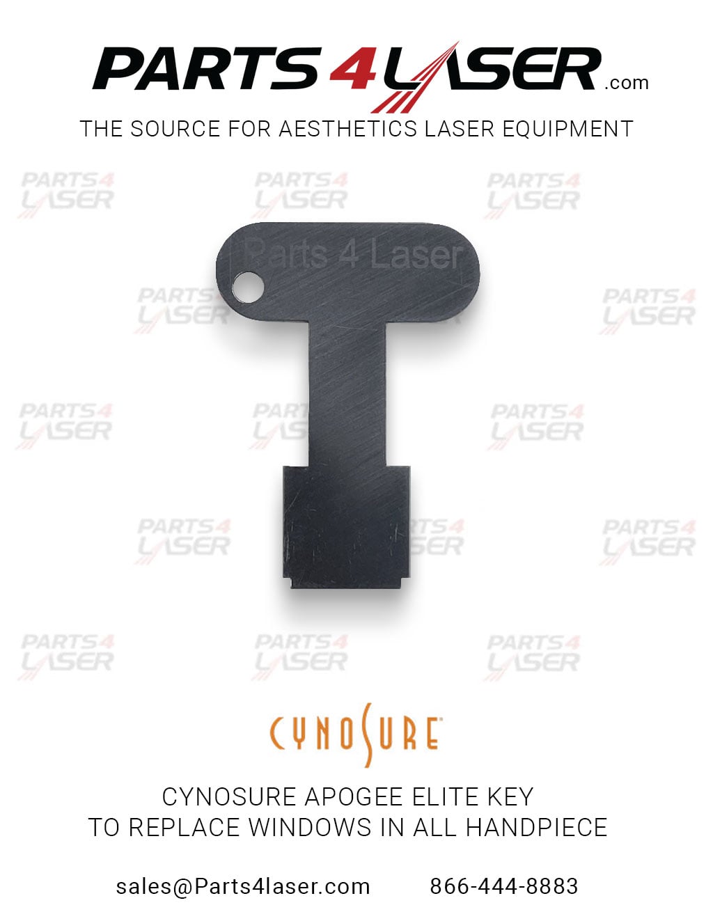CYNOSURE APOGEE ELITE KEY TOOL TO REPLACE WINDOWS IN ALL HANDPIECE CYCN1883, E80