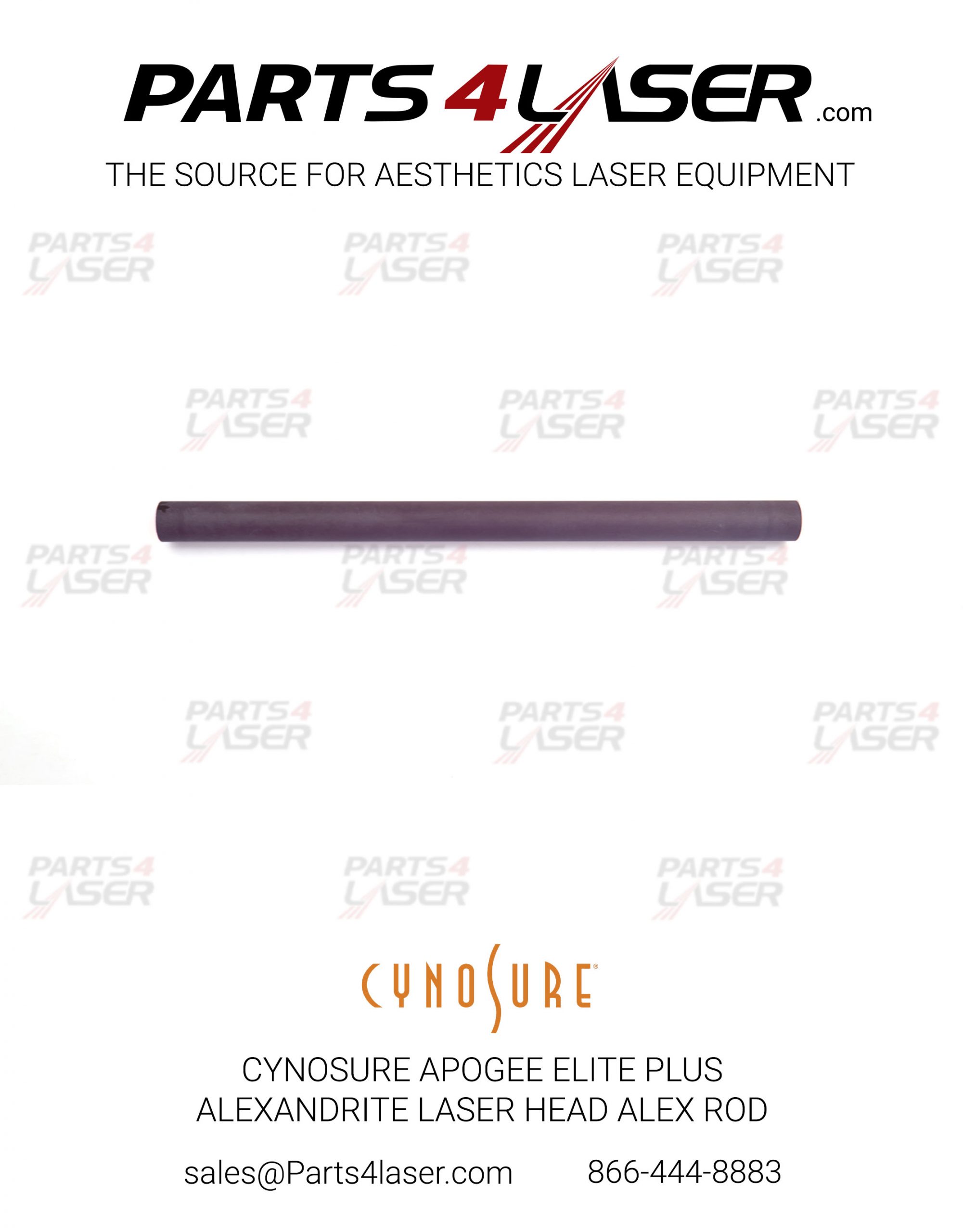 CYNOSURE APOGEE ELITE PLUS ALEXANDRITE LASER HEAD ROD ALEX ROD ELITE+ CYRD1875 - Image 2