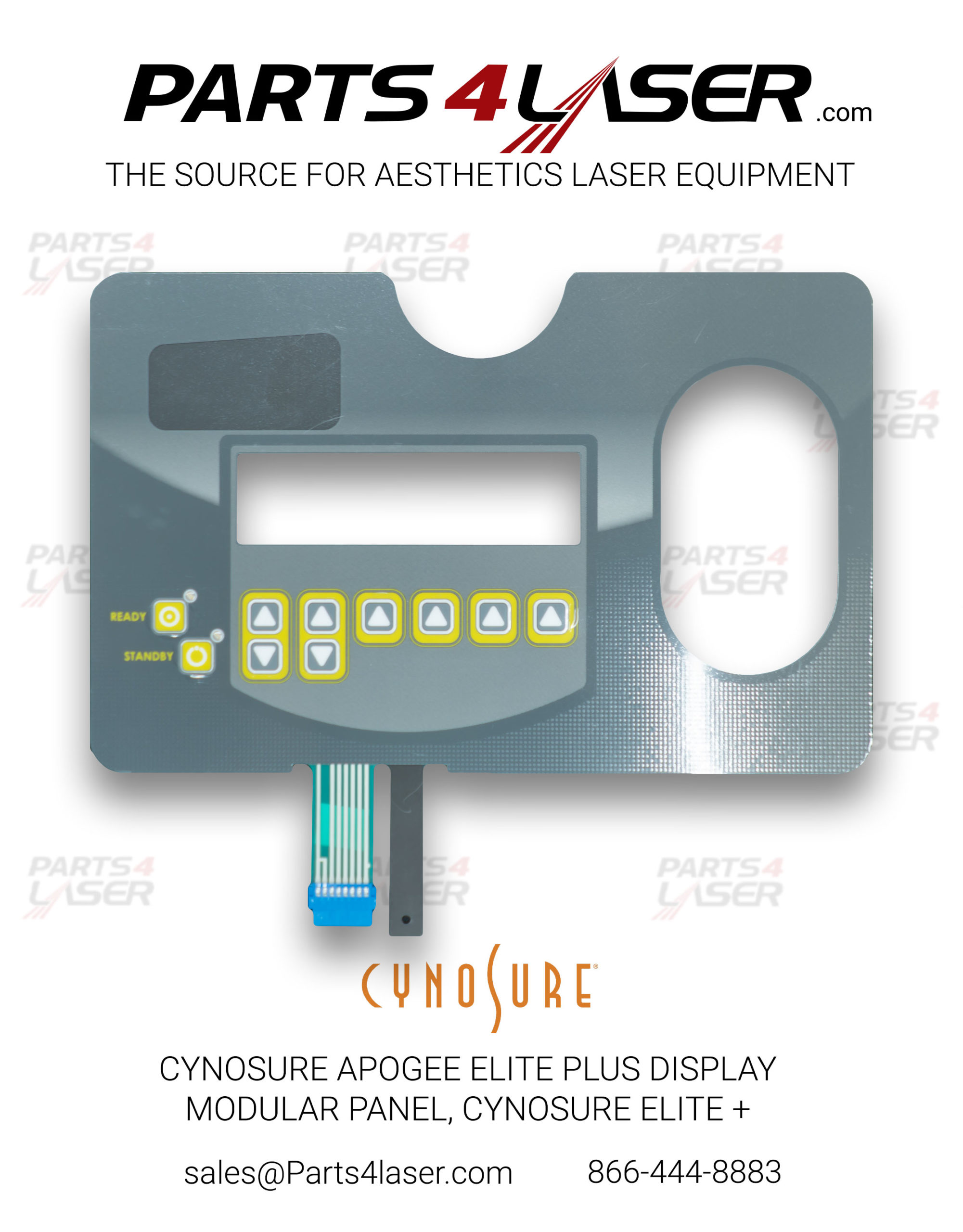 CYNOSURE APOGEE ELITE PLUS DISPLAY MODULAR PANEL, CYNOSURE ELITE + CYPC2450 D65