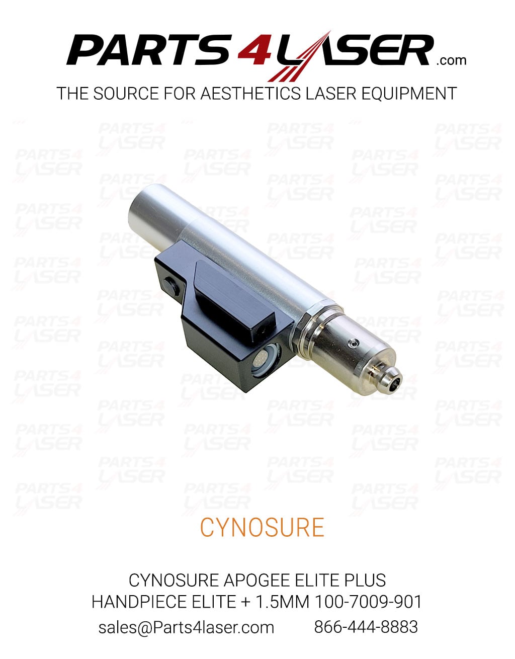 CYNOSURE APOGEE ELITE PLUS HANDPIECE ELITE + 1.5MM 100-7009-901 CYHP3522 - Image 2