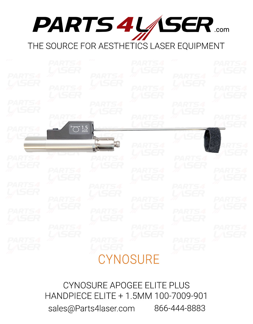 CYNOSURE APOGEE ELITE PLUS HANDPIECE ELITE + 1.5MM 100-7009-901 CYHP3522