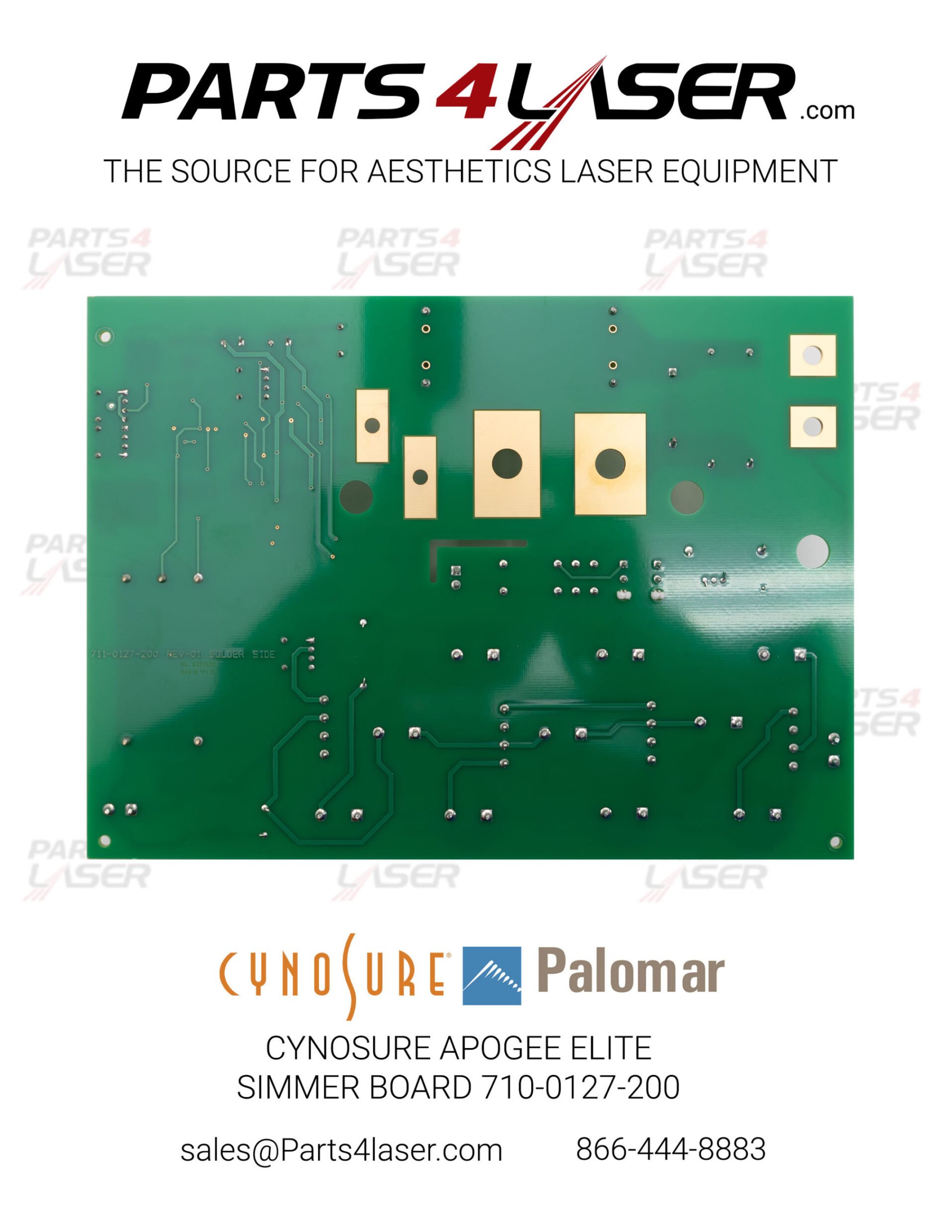 PALOMAR / CYNOSURE APOGEE ELITE SIMMER BOARD 710-0127-200 ,CYPC2813 - Image 2
