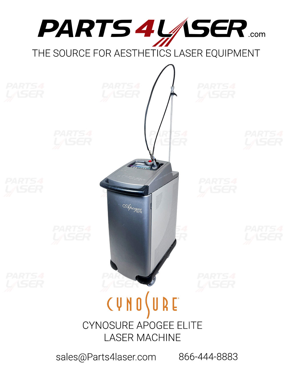 CYNOSURE APOGEE HANDPIECE TREATMENT TIP 100-1235-000 CYCN1879 - Image 3