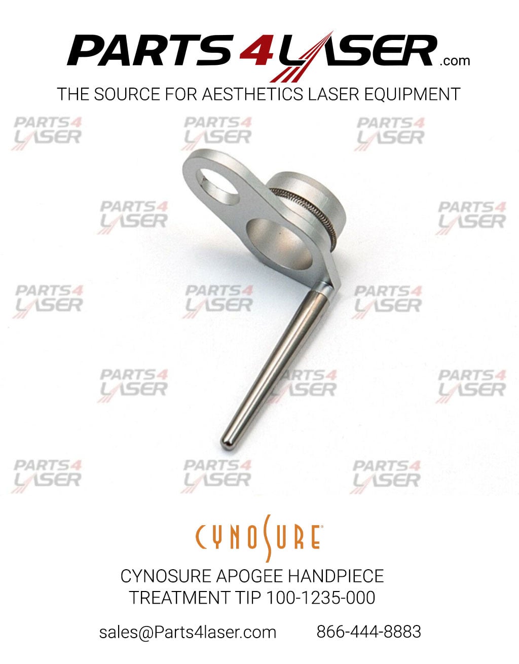 CYNOSURE APOGEE HANDPIECE TREATMENT TIP 100-1235-000 CYCN1879