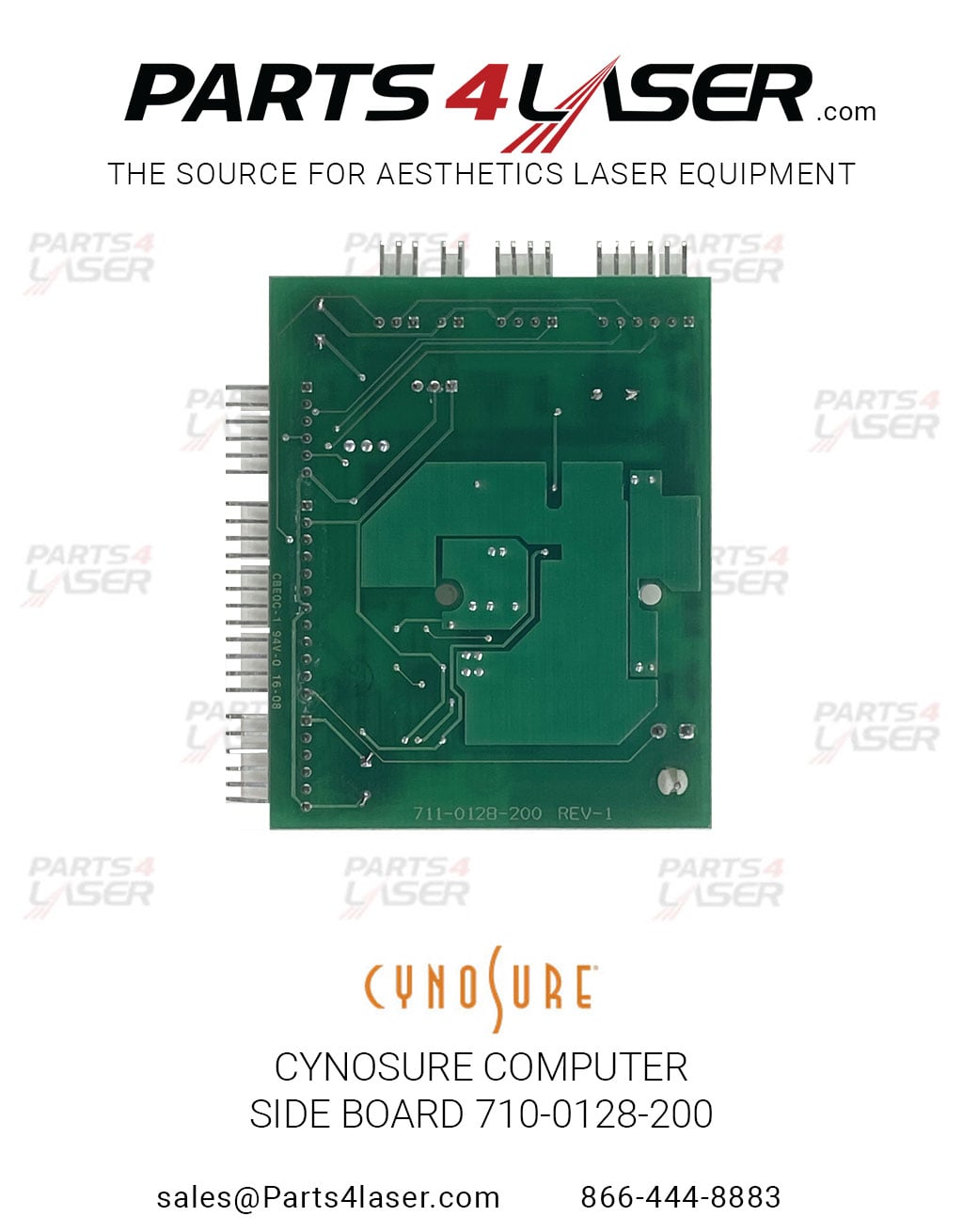 CYNOSURE APOGEE ELITE COMPUTER SIDE BOARD 710-0128-200 710-0128-300 CYPC3061 - Image 2