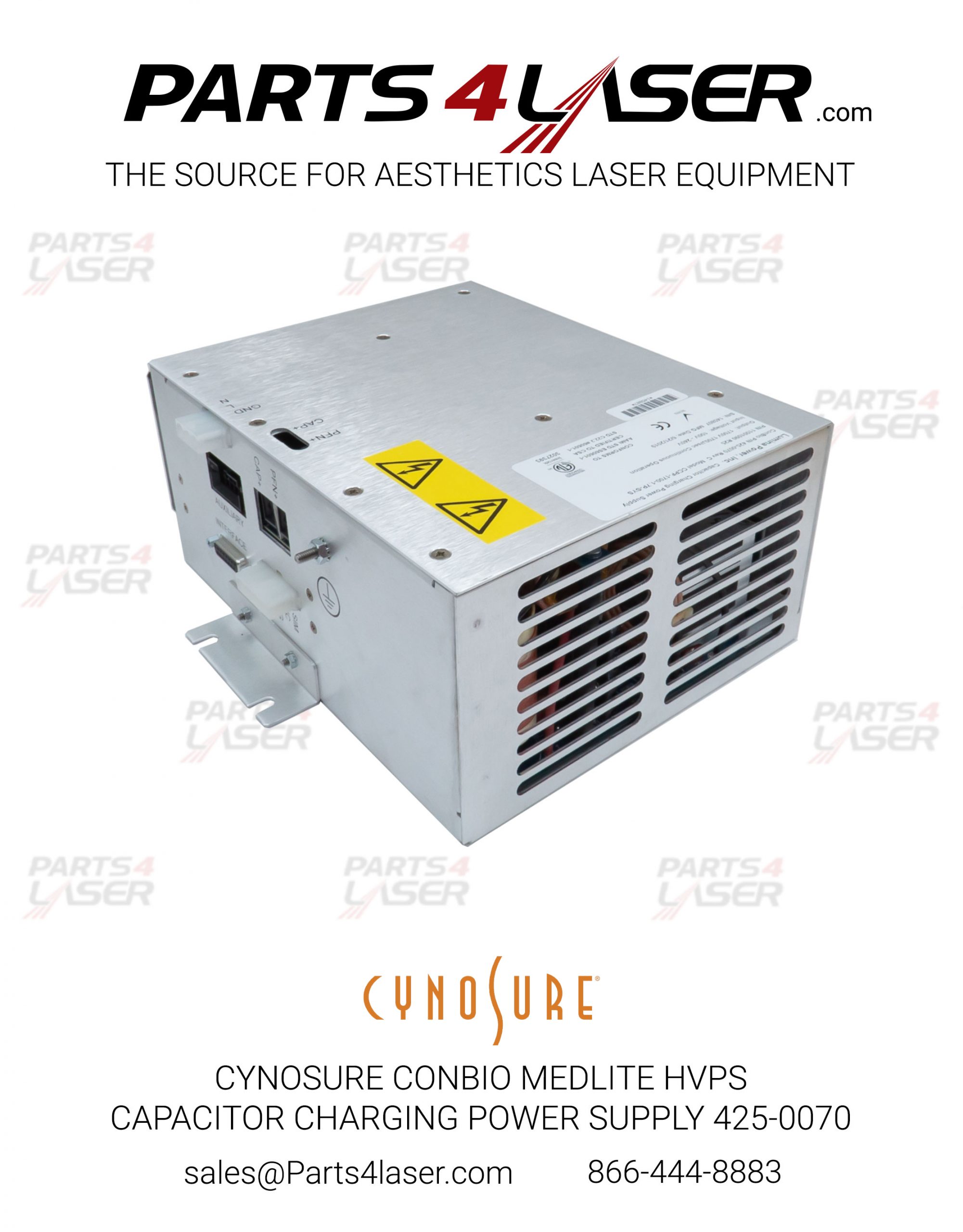 CYNOSURE CONBIO MEDLITE CAPACITOR CHARGING POWER SUPPLY 425-0070 , CCPF-1700-1.7p-SYS CYPS1728 - Image 3