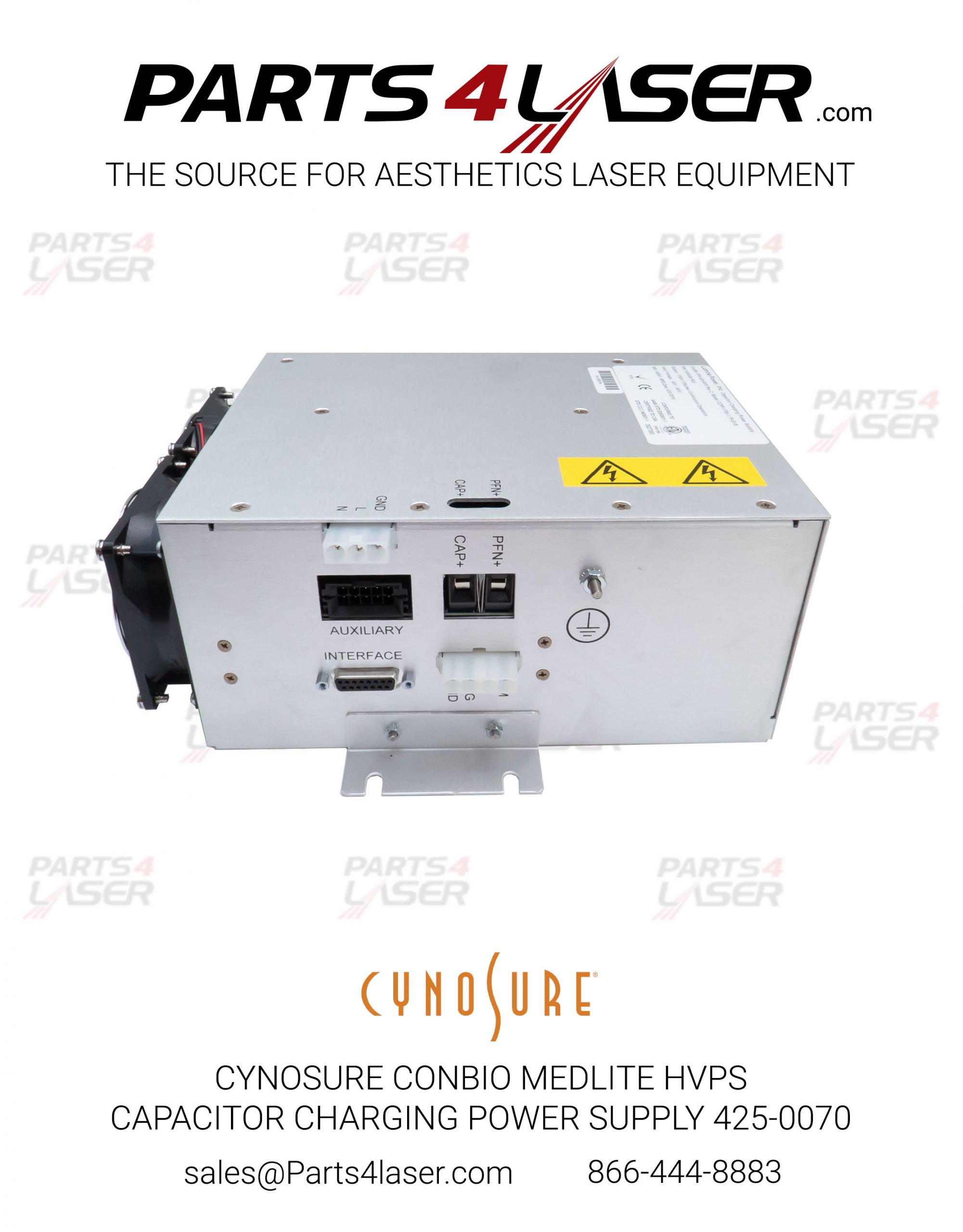 CYNOSURE CONBIO MEDLITE CAPACITOR CHARGING POWER SUPPLY 425-0070 , CCPF-1700-1.7p-SYS CYPS1728 - Image 4