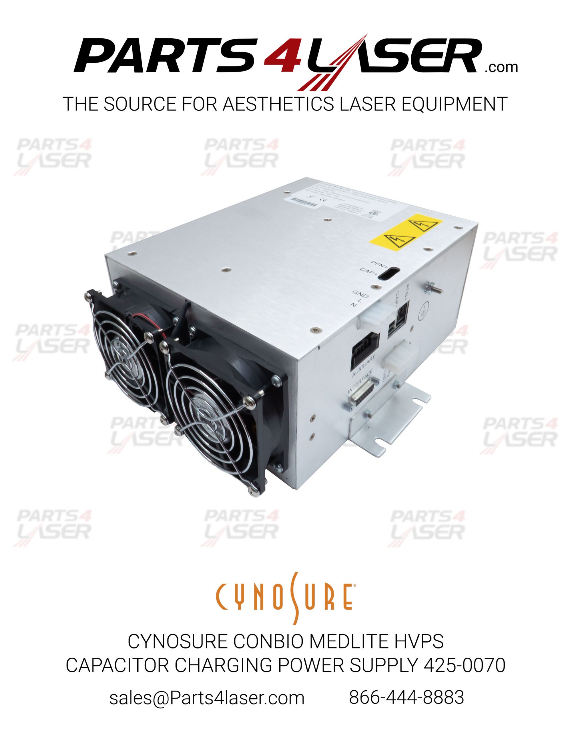 CYNOSURE CONBIO MEDLITE CAPACITOR CHARGING POWER SUPPLY 425-0070 , CCPF-1700-1.7p-SYS CYPS1728 - Image 5