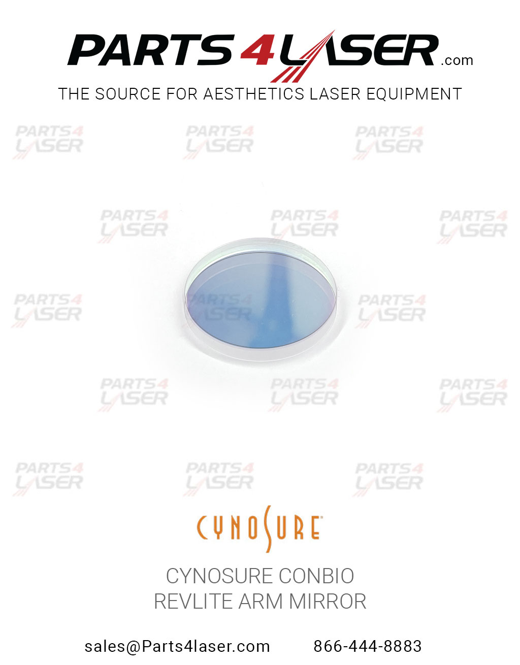 CYNOSURE CONBIO REVLITE ARM MIRROR OPTIC 105-9050 CYOP1772, B57