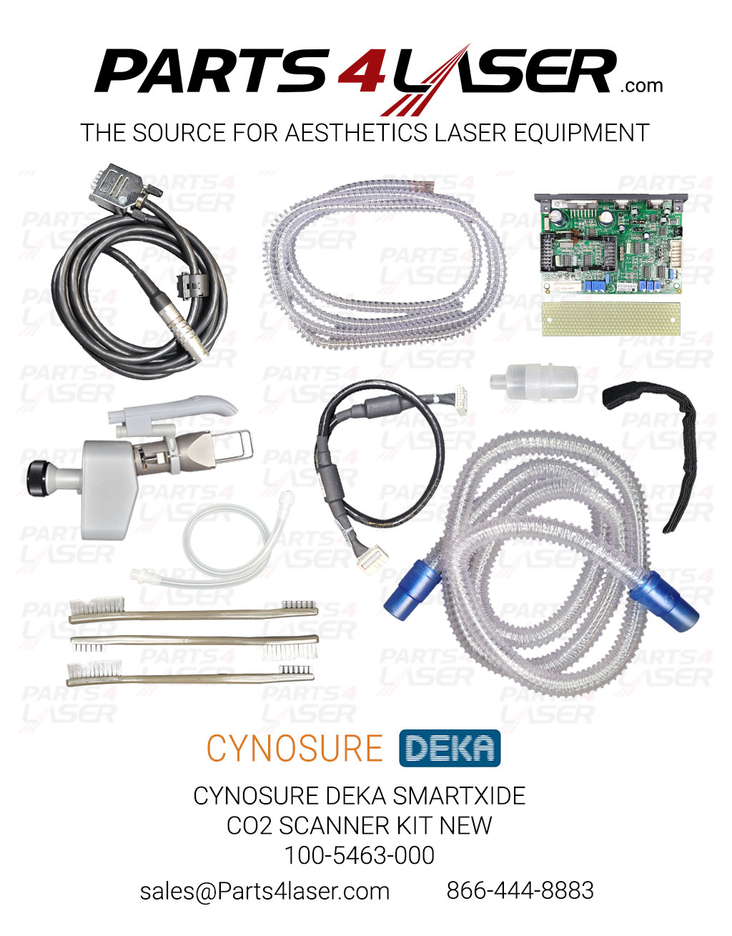 CYNOSURE DEKA SMARTXIDE CO2 SCANNER KIT NEW 100-5463-000 CO2 F095G2 DEKA KIT CYOP3654
