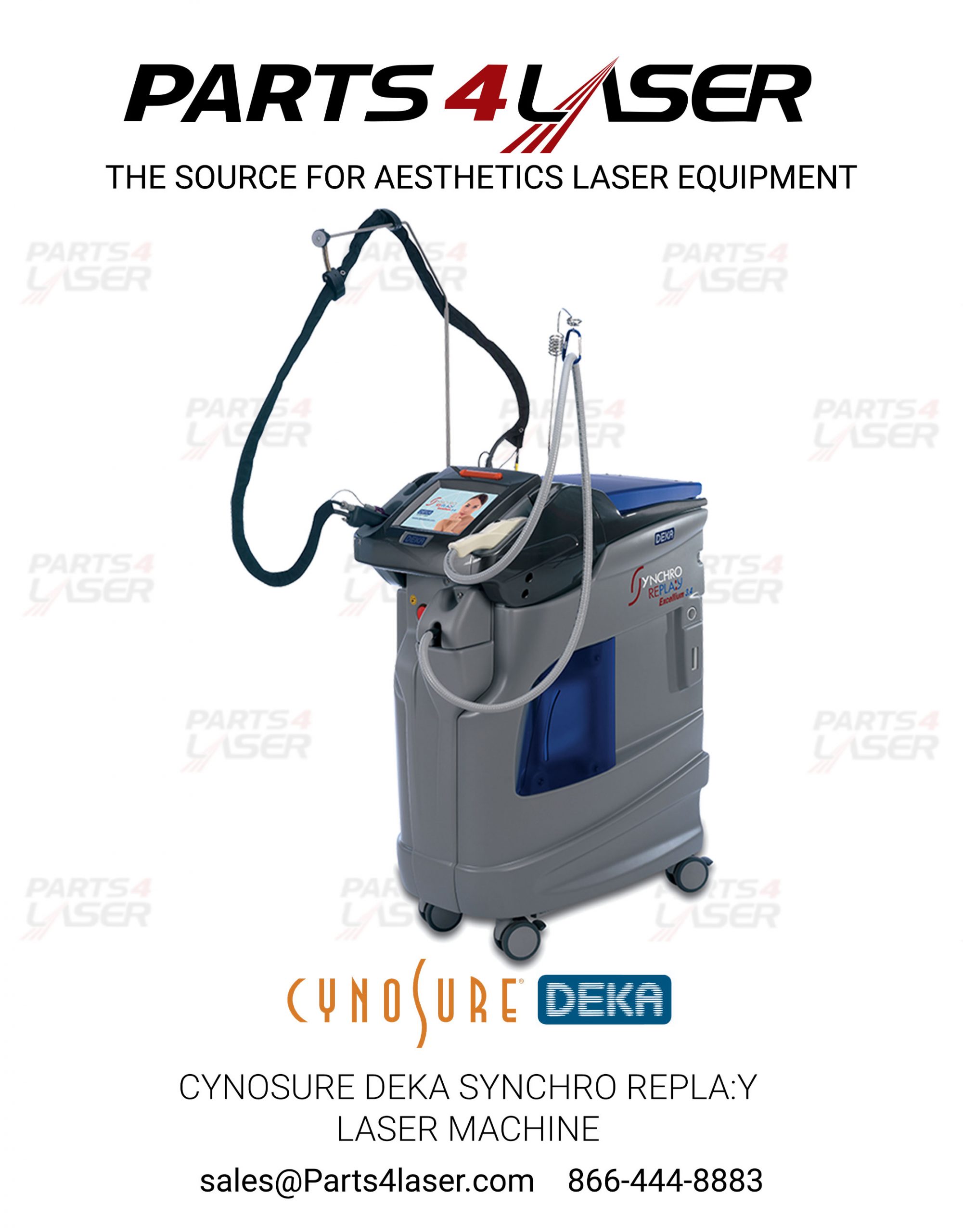 CYNOSURE DEKA SYNCHRO REPLA:Y LASER MACHINE
