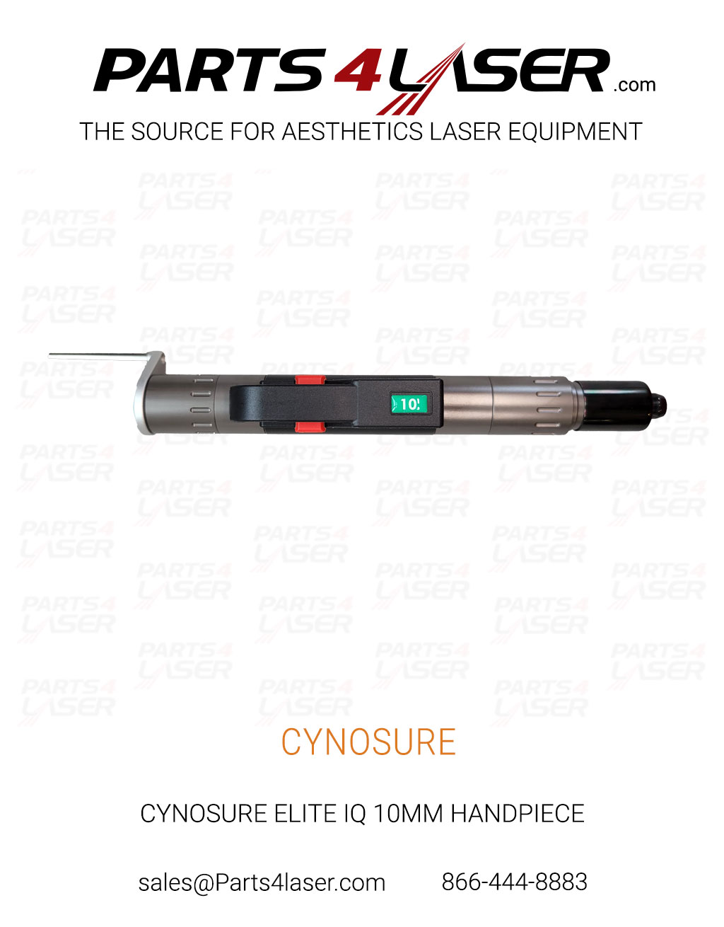 CYNOSURE ELITE IQ 10MM HANDPIECE 100-7041-036 / N850A1 CYHP3531
