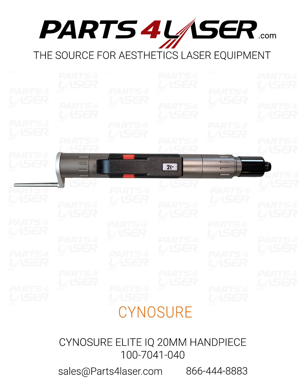 CYNOSURE ELITE IQ 20MM HANDPIECE 100-7041-040 N856A1 CYHP3535