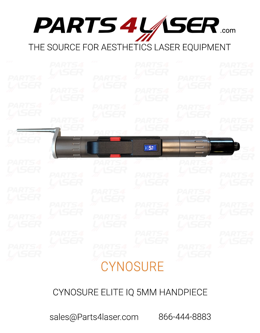 Cynosure IQ NEW HAND PIECE 5MM 100-7041-035 N848A1 CYHP3529