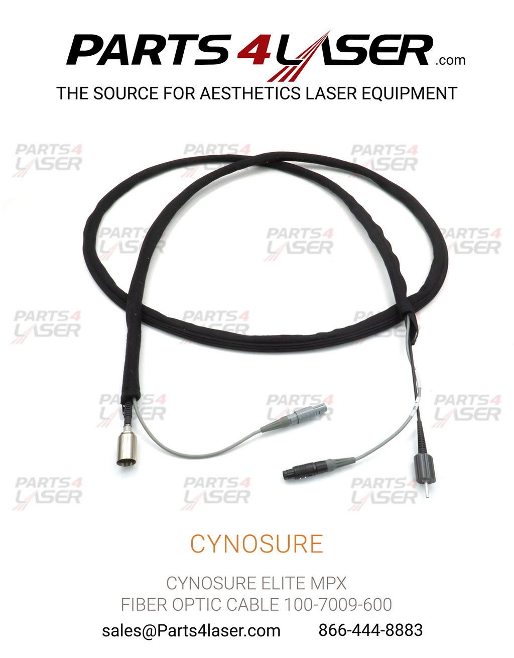 CYNOSURE ELITE MPX FIBER OPTIC CABLE 100-7009-600, CYFC1832