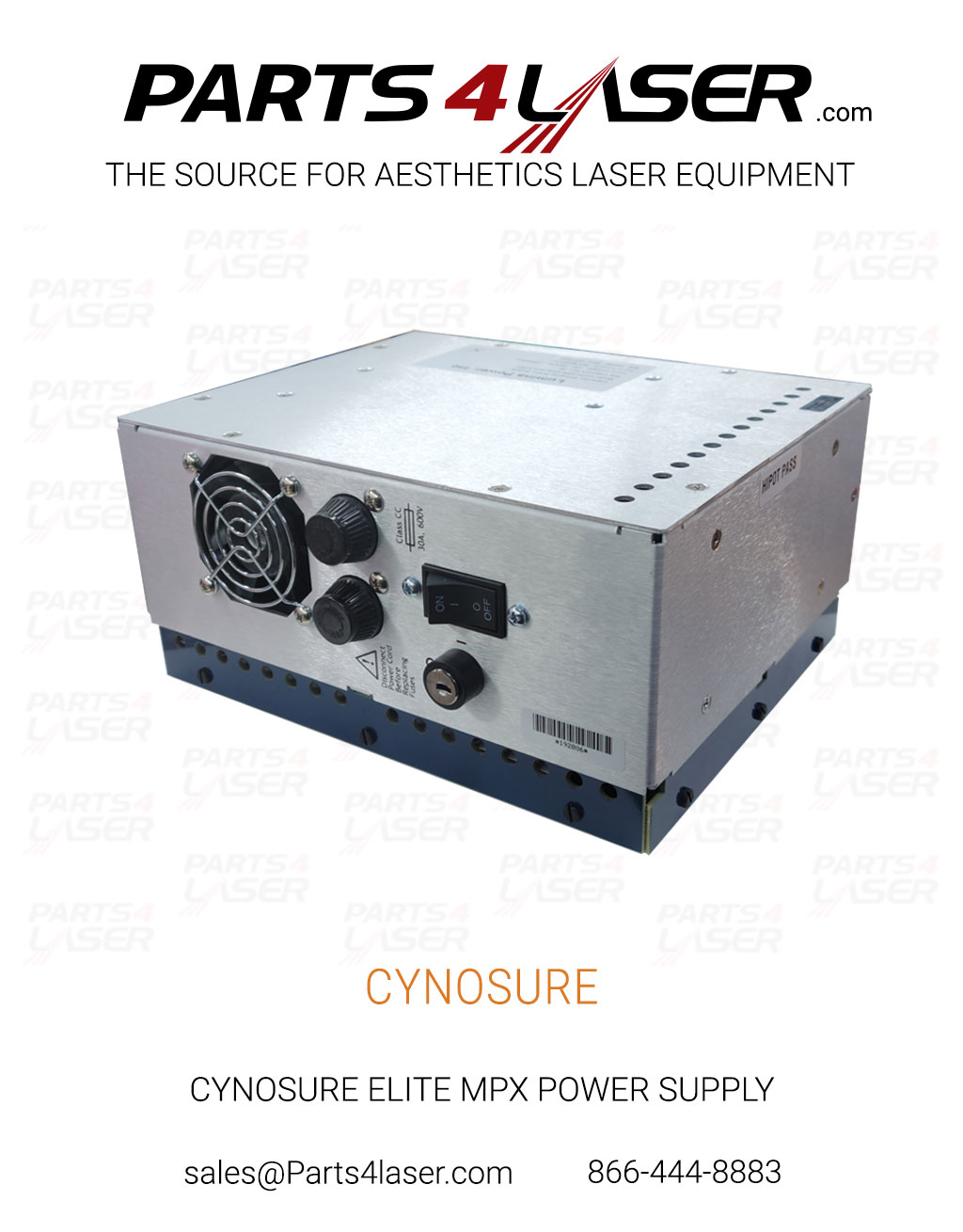CYNOSURE ELITE MPX POWER SUPPLY CCPF-4000 NON ISOLATED 11001213 CYPS2915 - Image 2