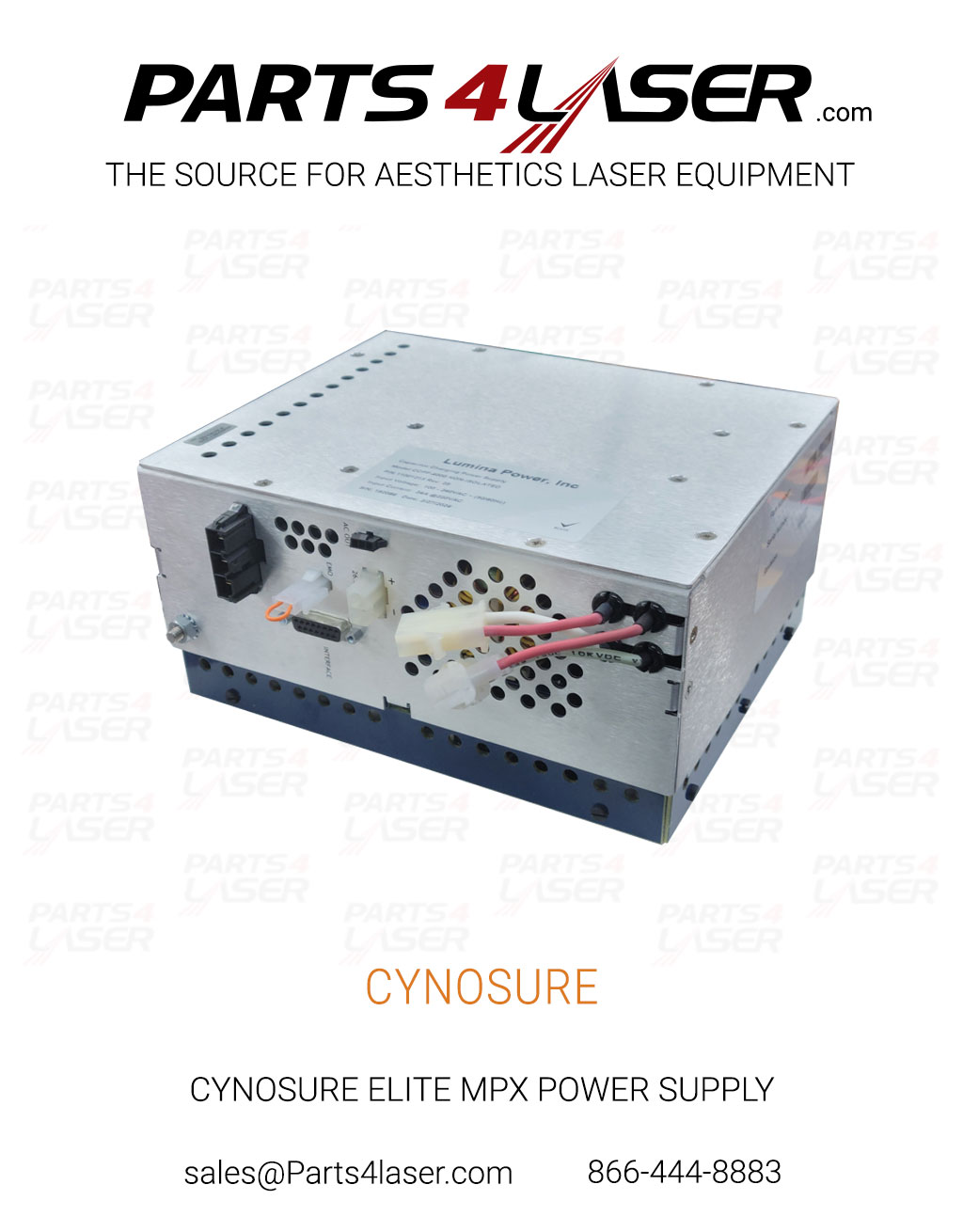 CYNOSURE ELITE MPX POWER SUPPLY CCPF-4000 NON ISOLATED 11001213 CYPS2915